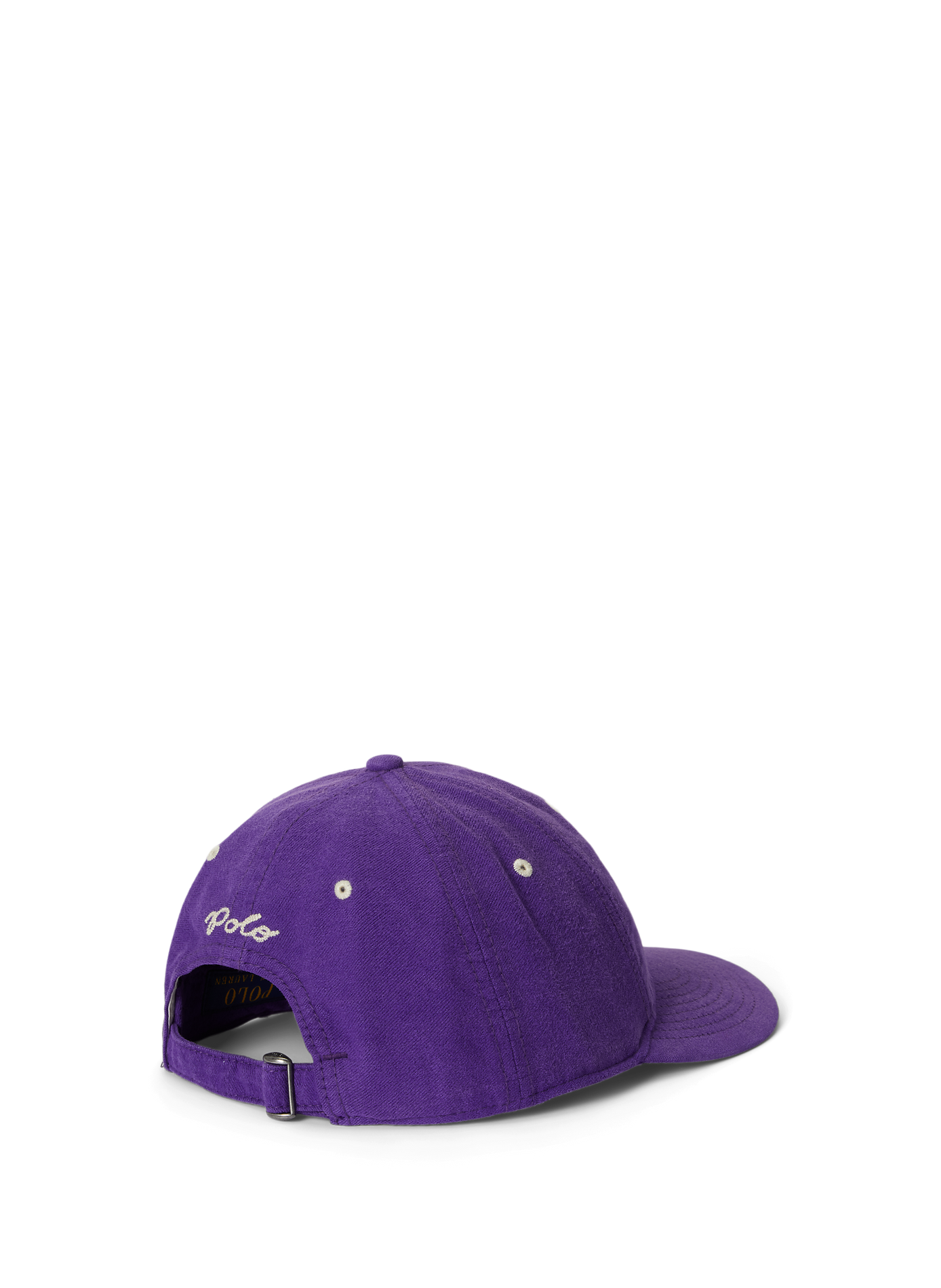 Casquette à logo en coton POLO RALPH LAUREN Violet