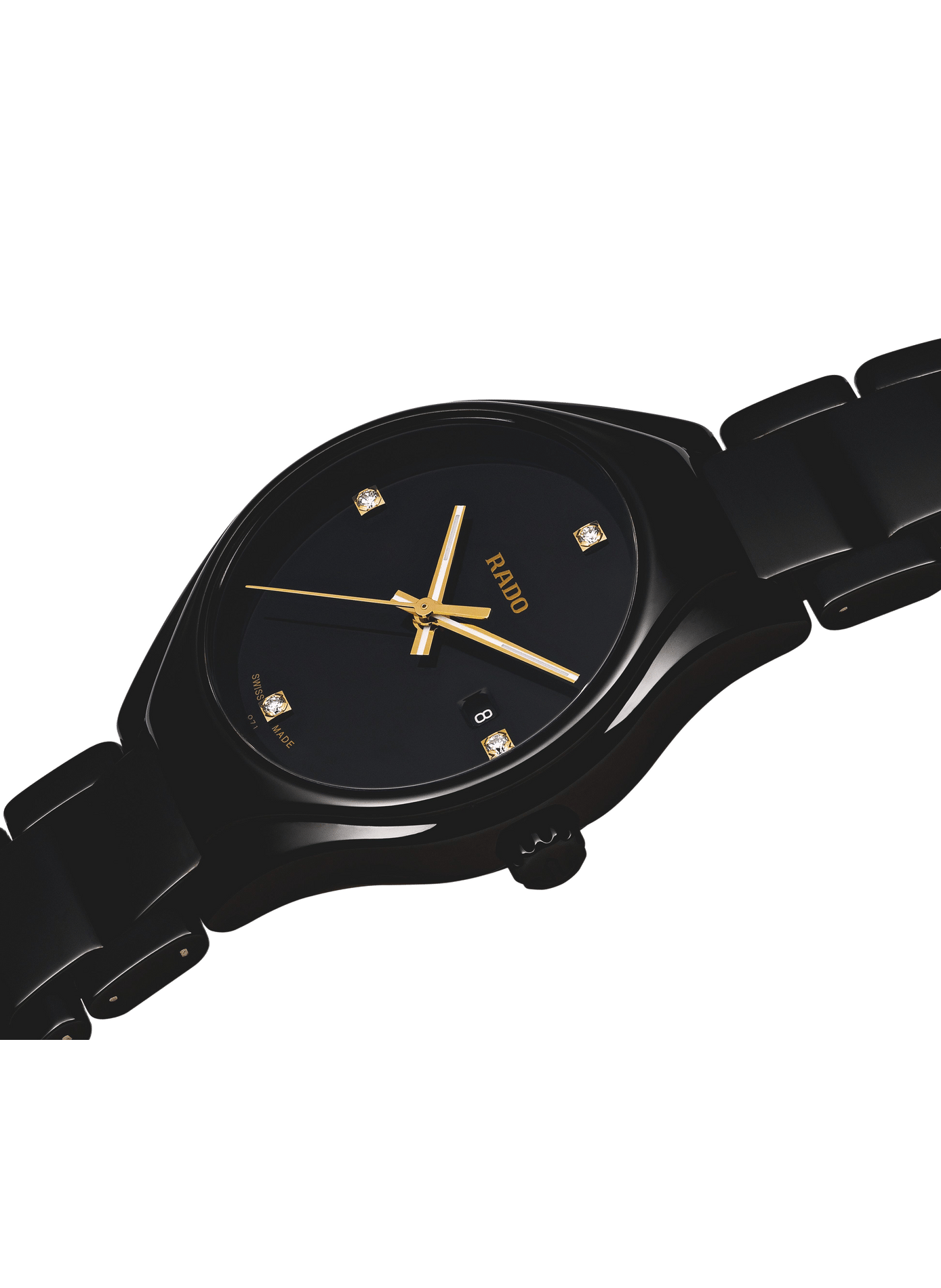 Montre quartz en céramique RADO Blanc