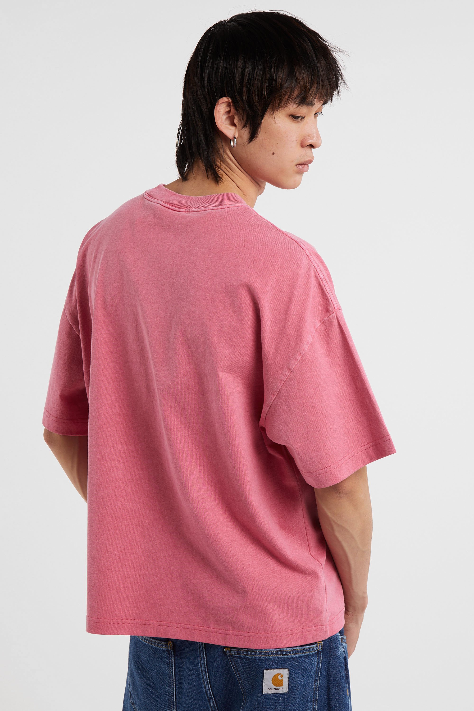 T-shirt s/s benton t-shirt CARHARTT WIP Rose