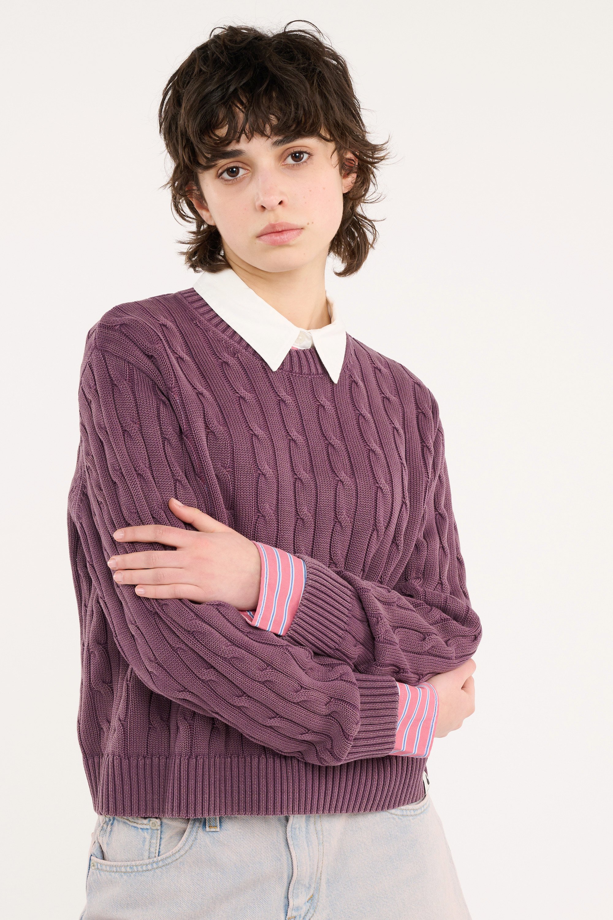 Pull w' carter sweater CARHARTT WIP Violet