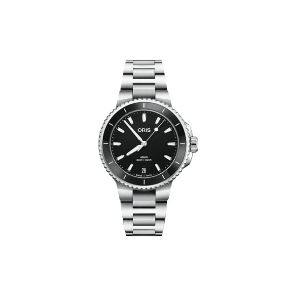 Montre automatique Oris Aquis Date en acier inoxydable Montre automatique Oris Aquis Date en acier inoxydable