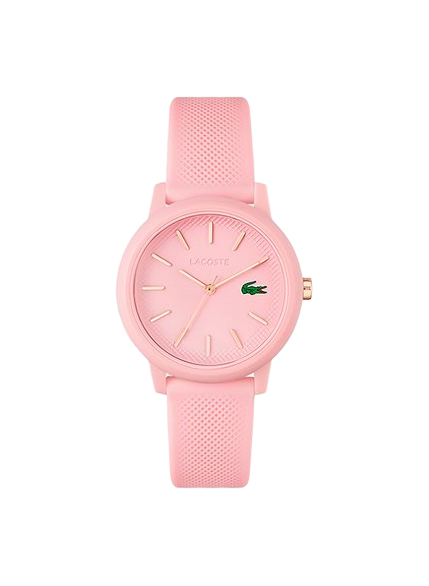 Quarz Uhr Lacoste.12.12 aus Harz LACOSTE MONTRES Rosa
