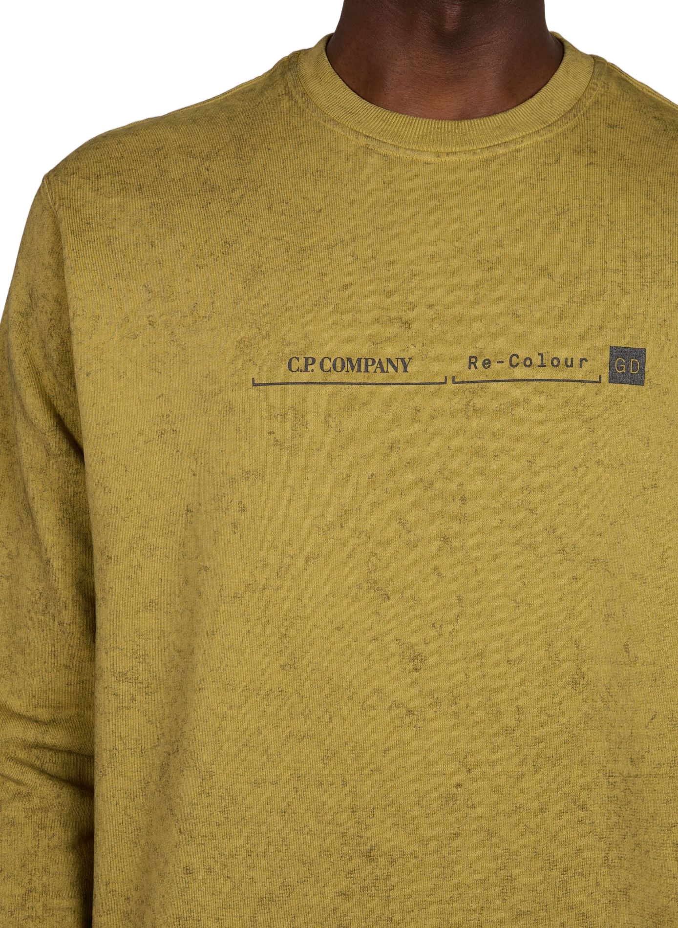 Straight cotton jumper CP COMPANY Khaki