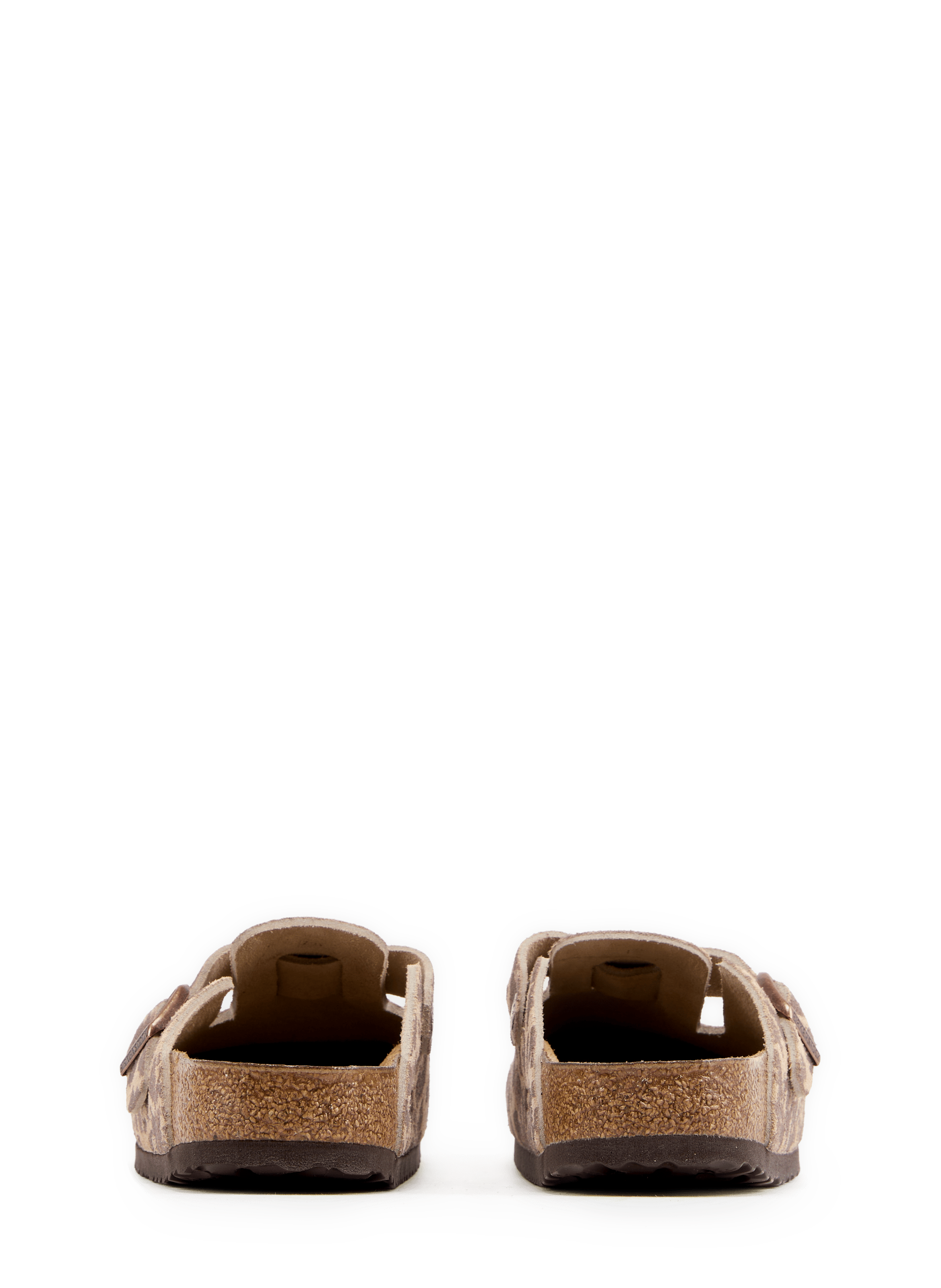 Muilen Boston BS van suède leer BIRKENSTOCK Veelkleurig