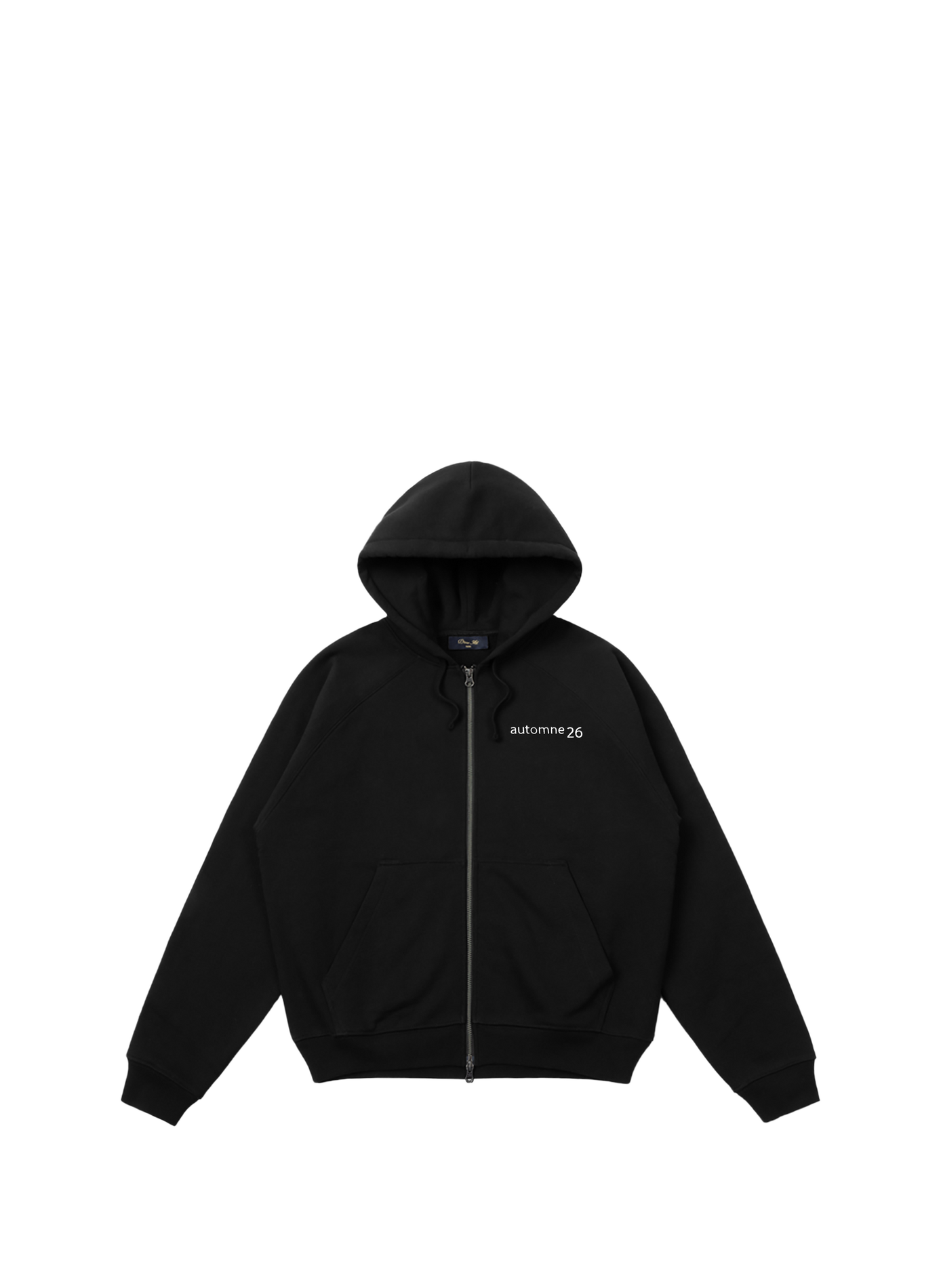 Straight-fit sweatshirt in a cotton blend with motif DIME Black