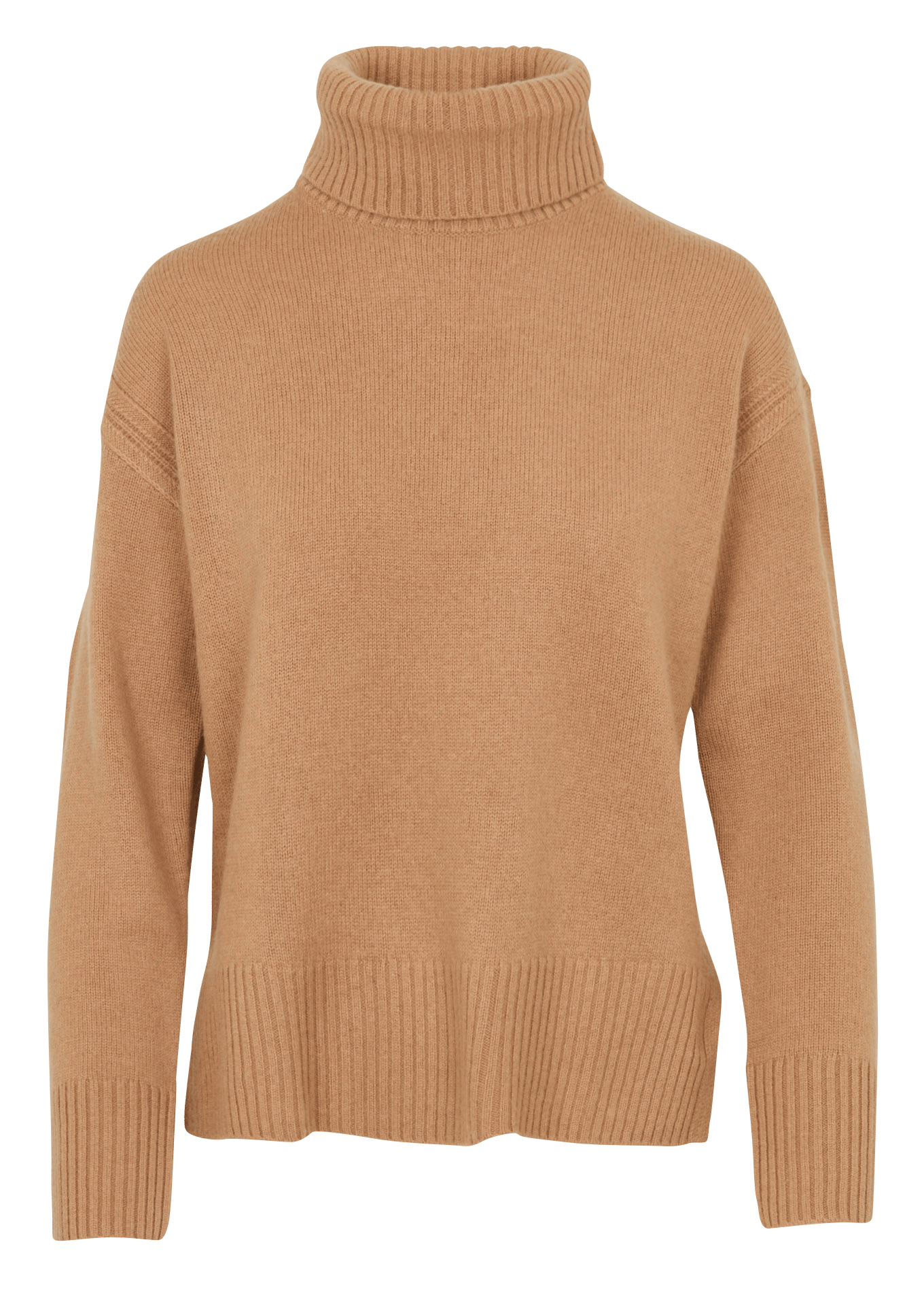 Pull col roulé droit en laine arnold MAISON 123 Beige
