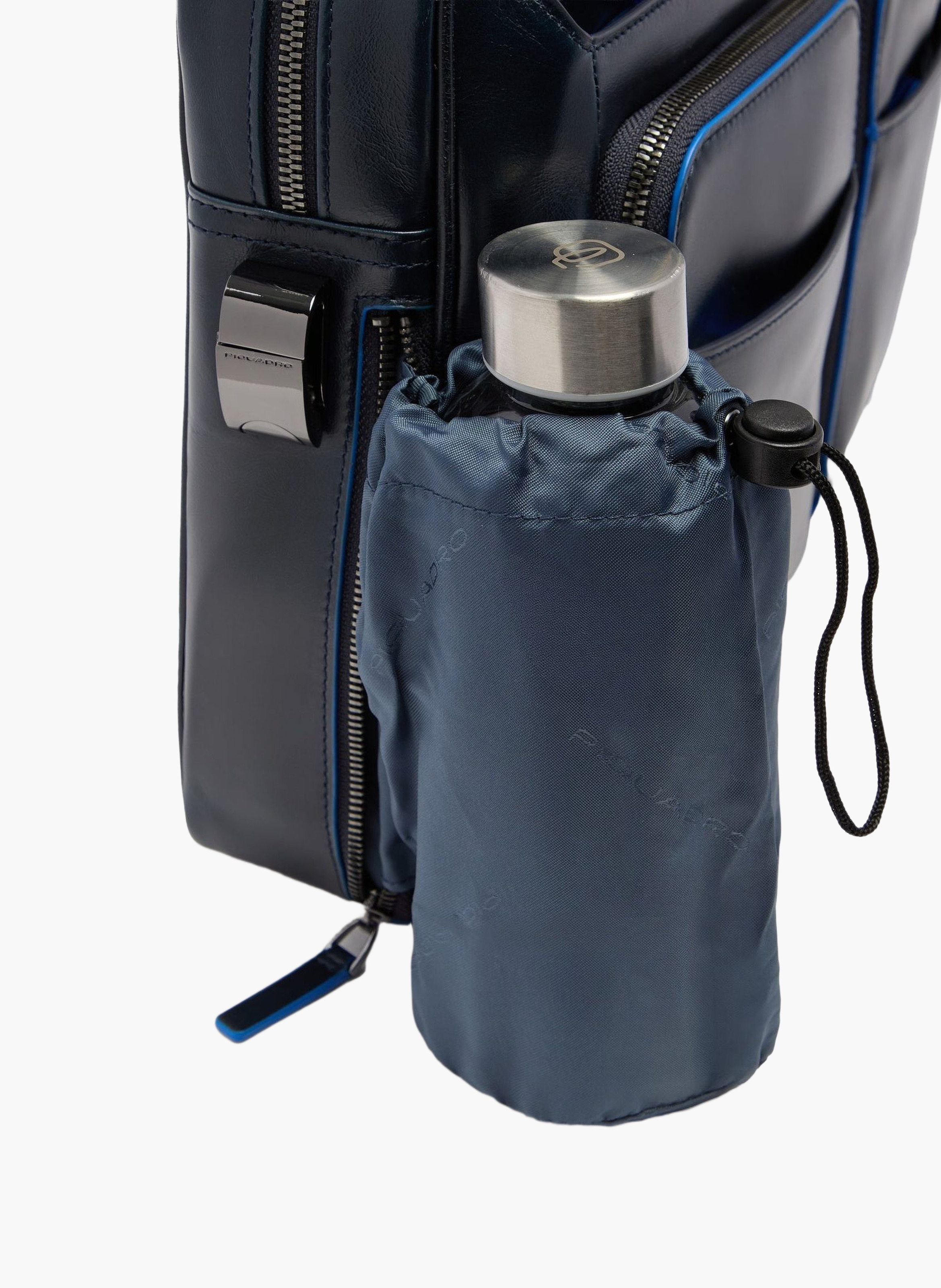 Sac d'ordinateur 15" personnalisable PIQUADRO Bleu