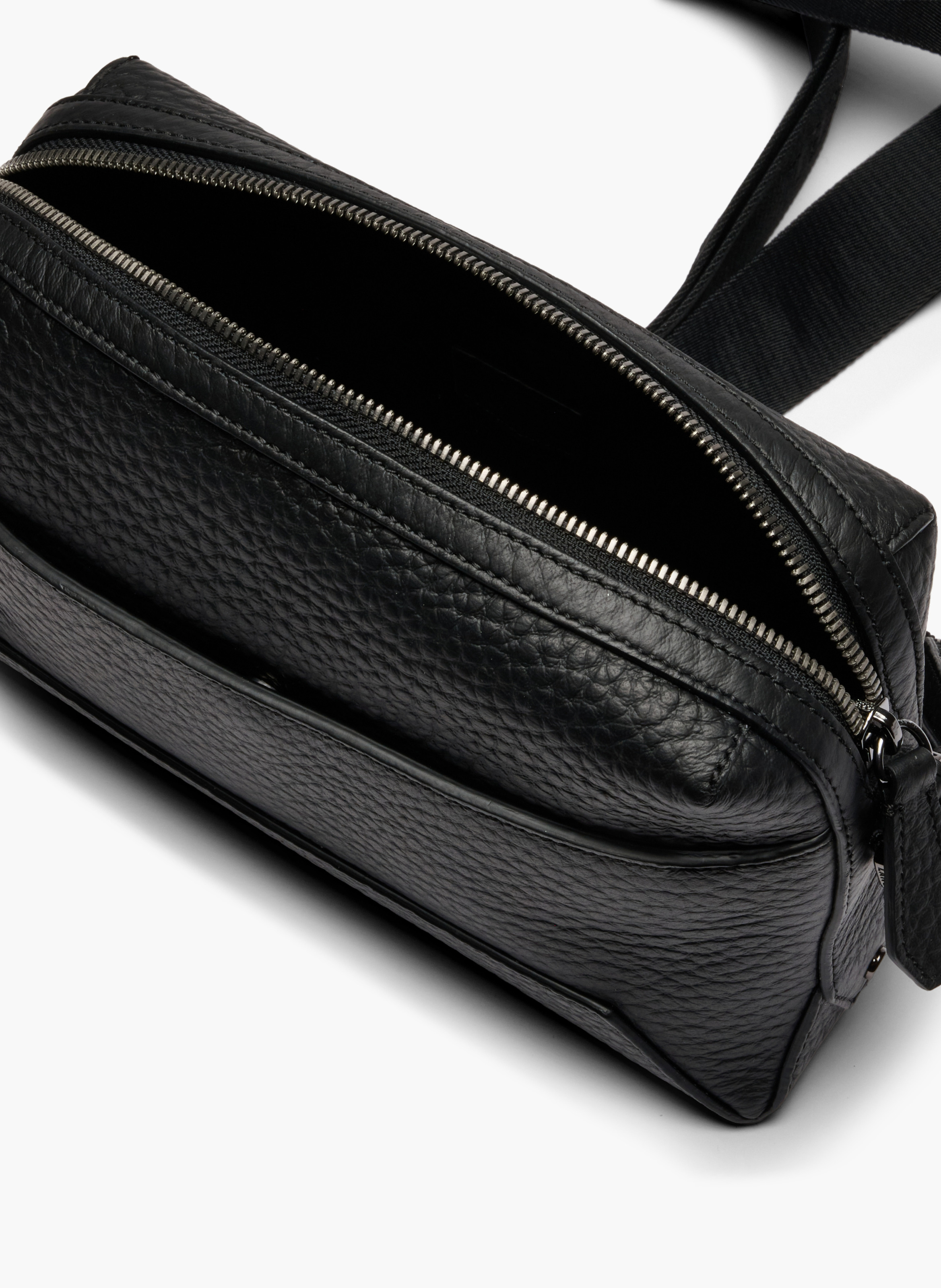 Sac caméra m milo de lancel en cuir LANCEL Noir