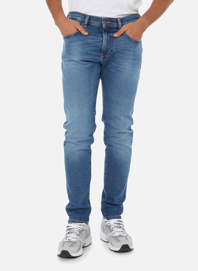 Cotton denim slim-fit jeans DIESEL