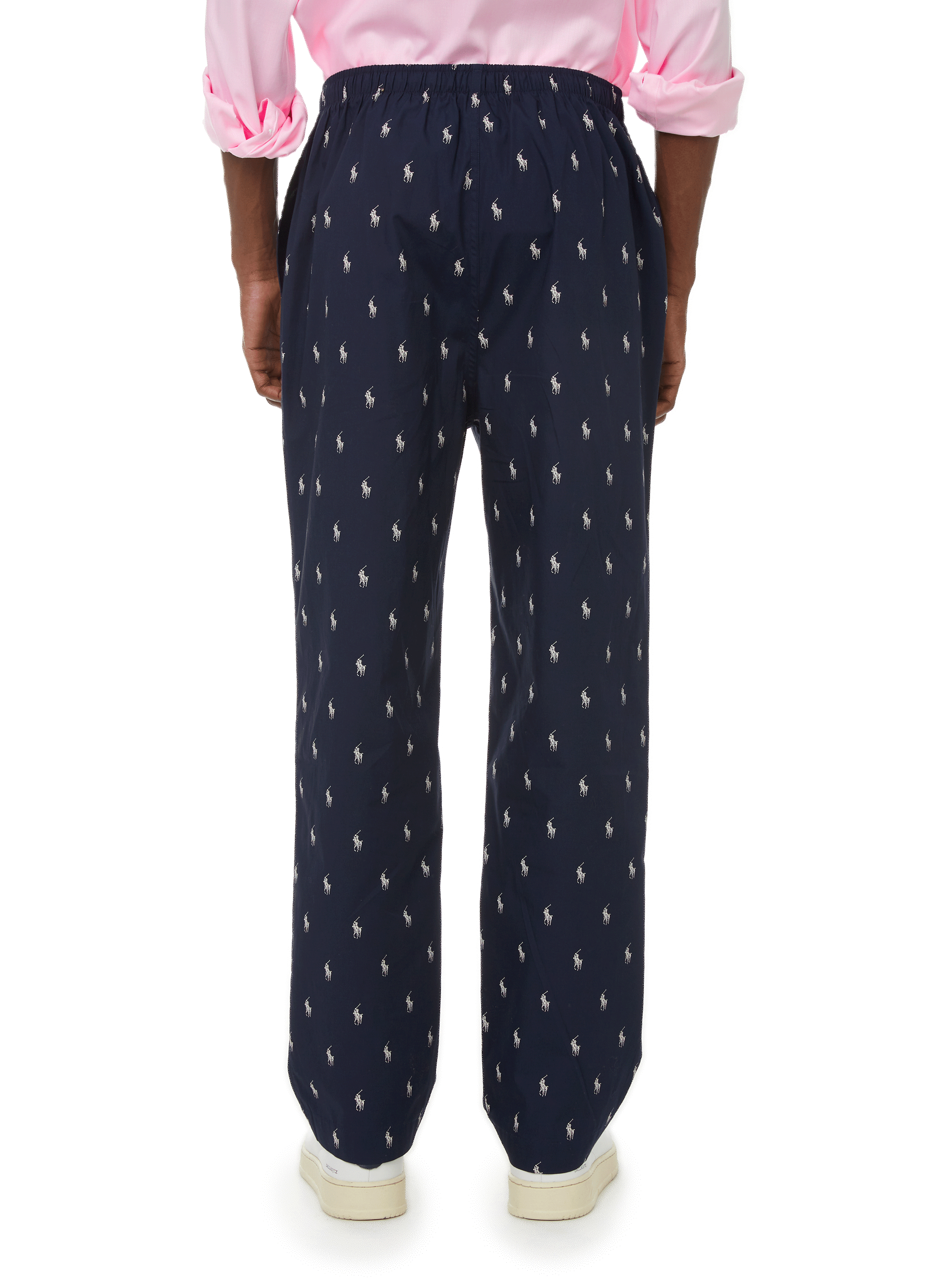 Lightweight trousers with logo POLO RALPH LAUREN Blue