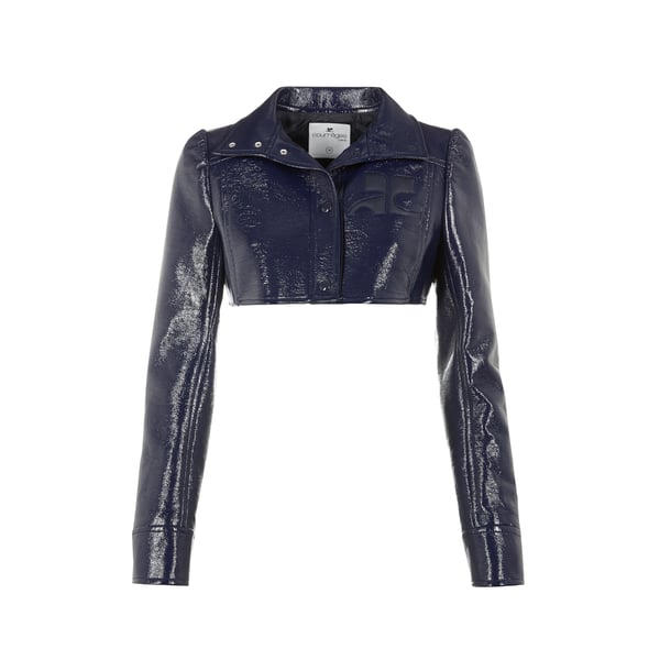 Blouson court Iconique en vinyle