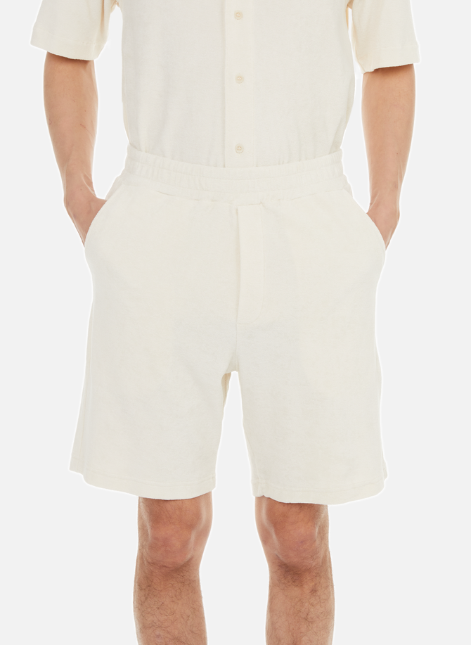 Textured cotton shorts  EDITIONS 102