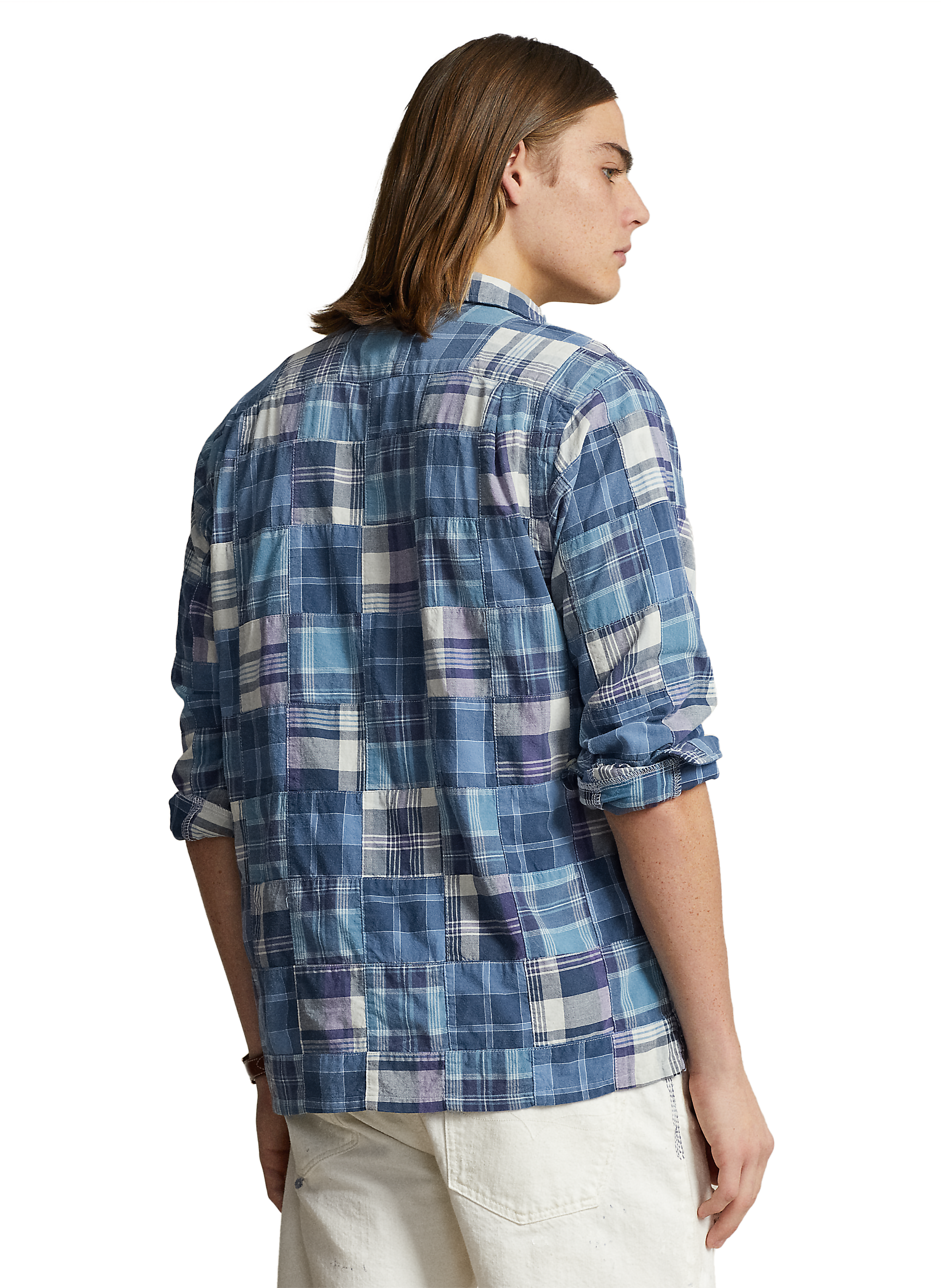 Chemise imprimé en coton  POLO RALPH LAUREN Bleu