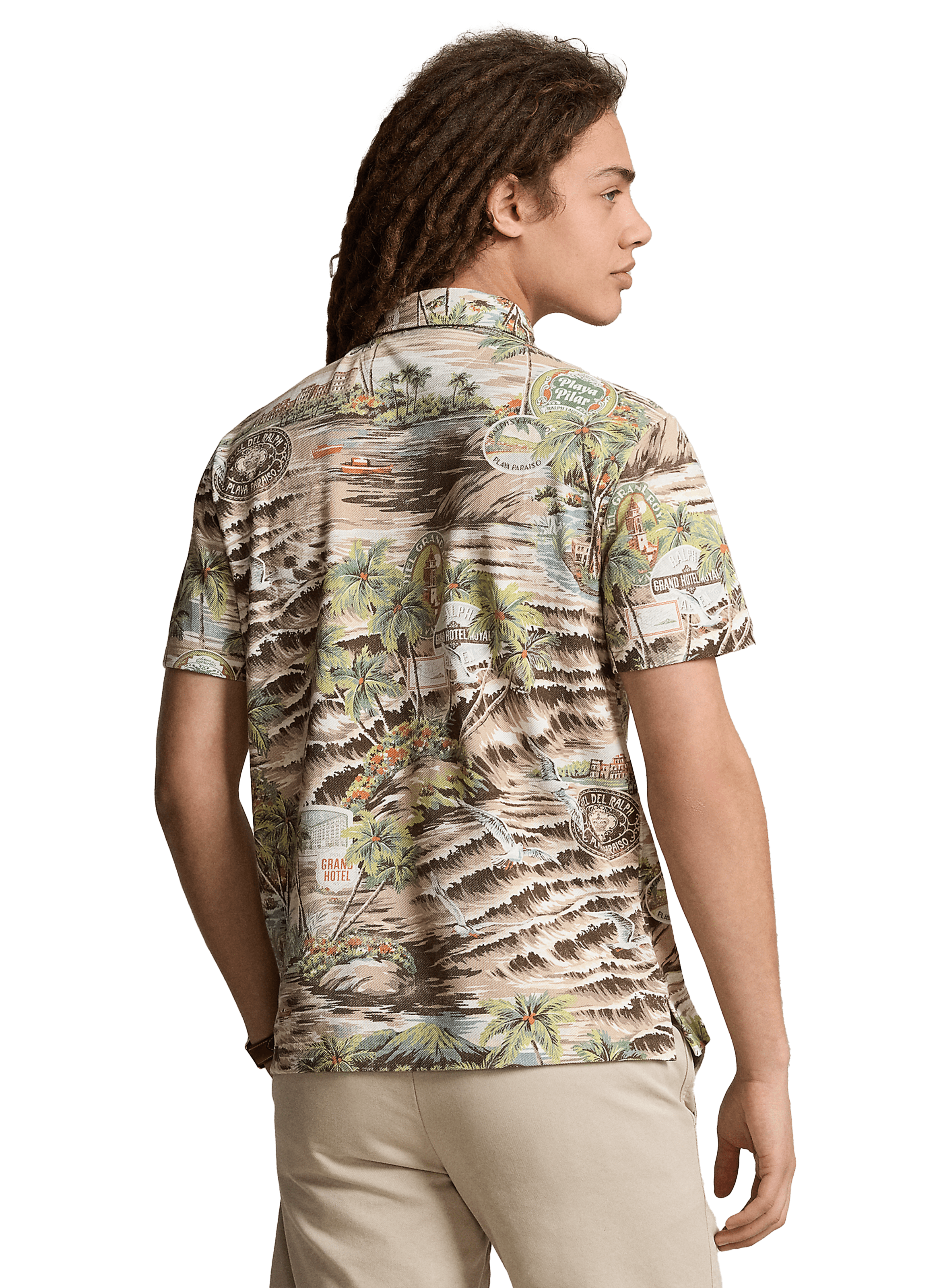 Logo Print Cotton T-Shirt POLO RALPH LAUREN Multicolour