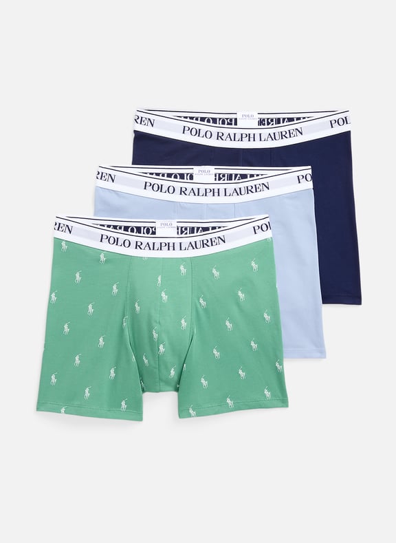 Pack of 3 boxers Multicolour by POLO RALPH LAUREN POLO RALPH LAUREN Pack of 3 boxers Multicolour