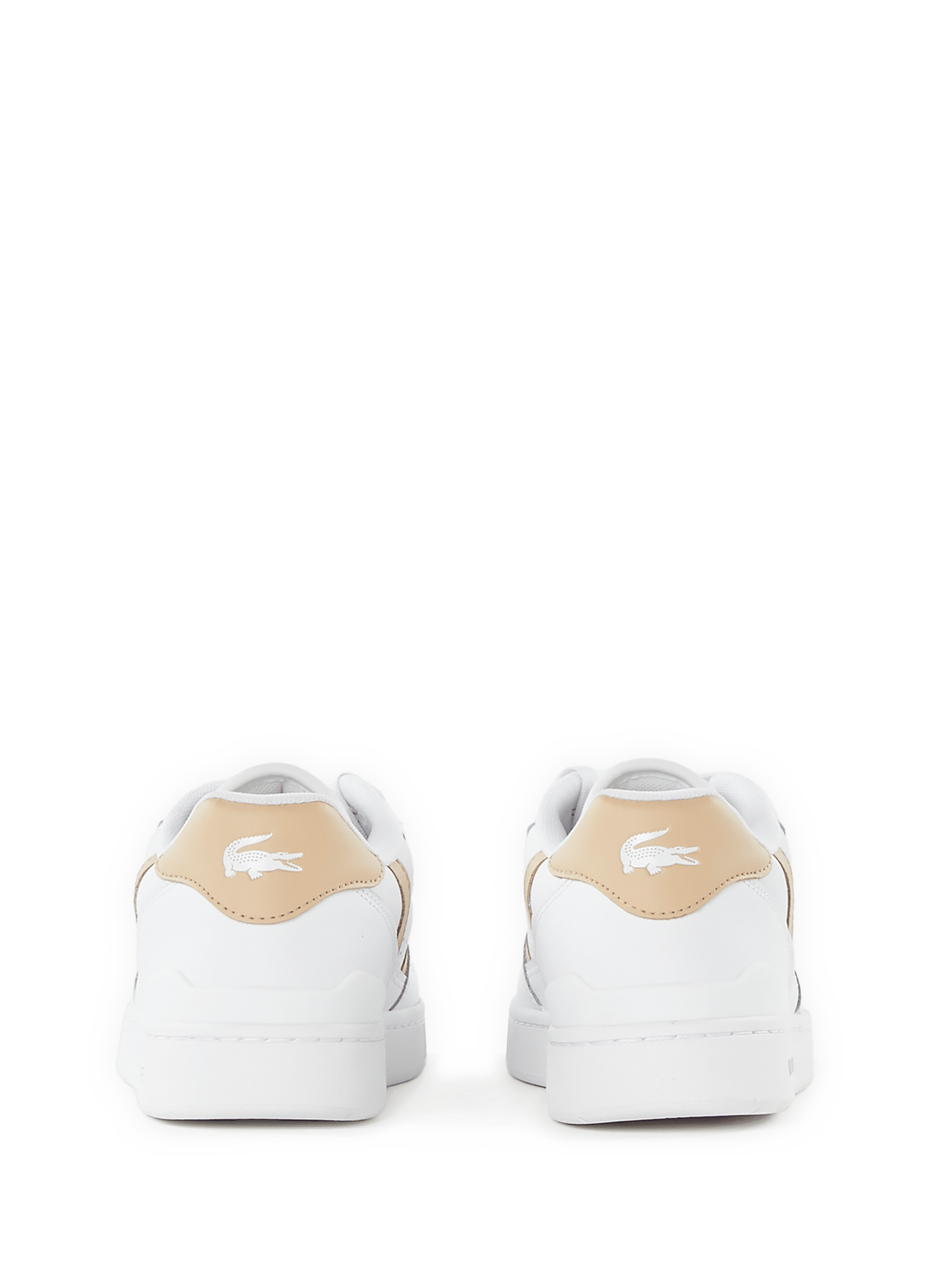 Baskets en cuir LACOSTE Blanc