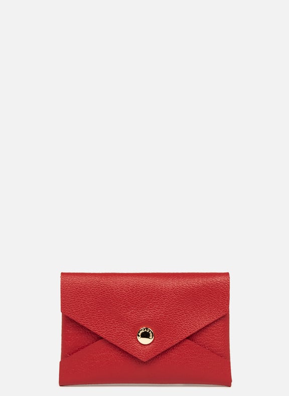 Porte-cartes - studio pm element Rouge by LANCASTER LANCASTER Porte-cartes - studio pm element Rouge