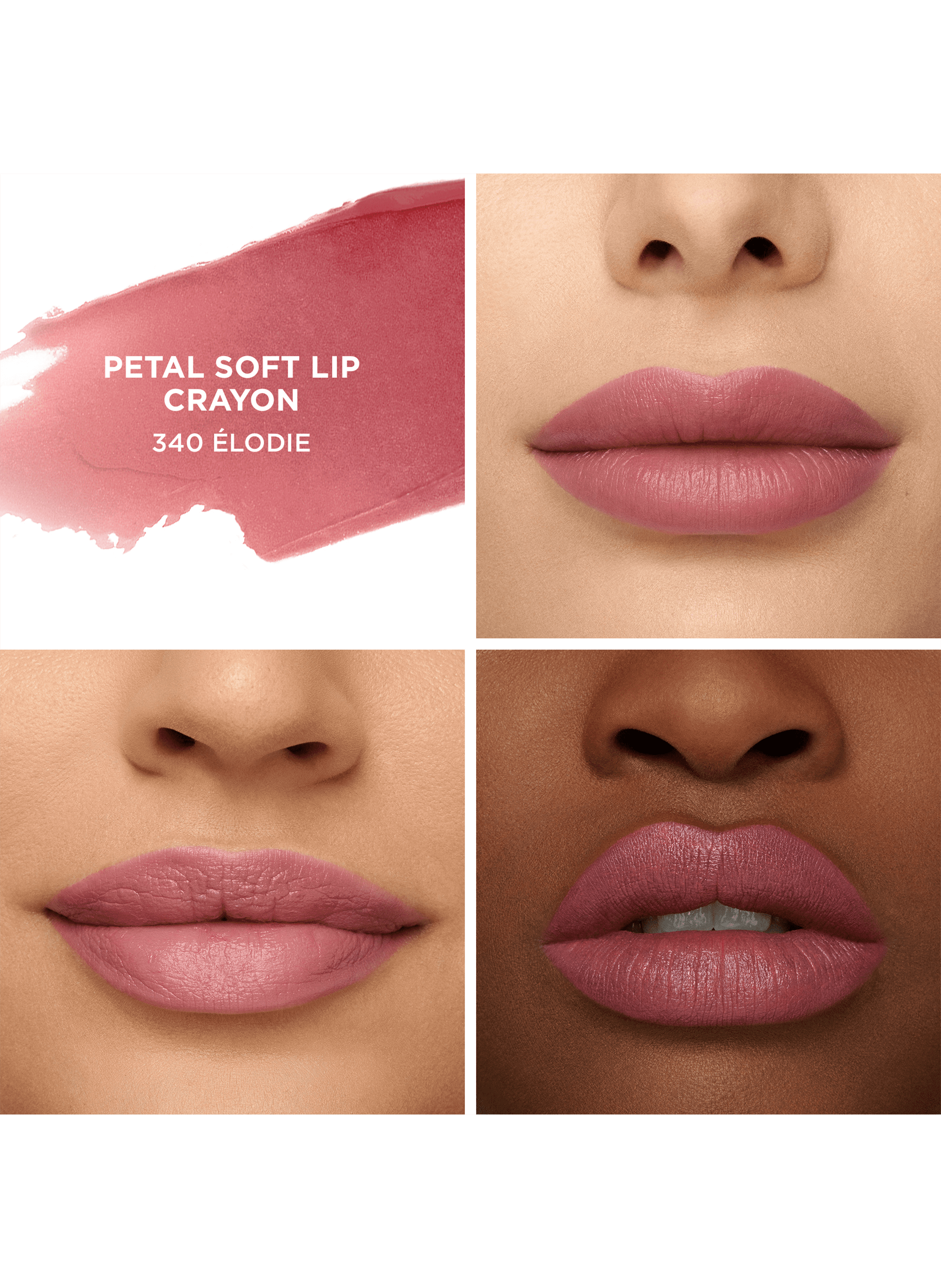 Lipstick - Soft Petal Lipstick Crayon Élodie