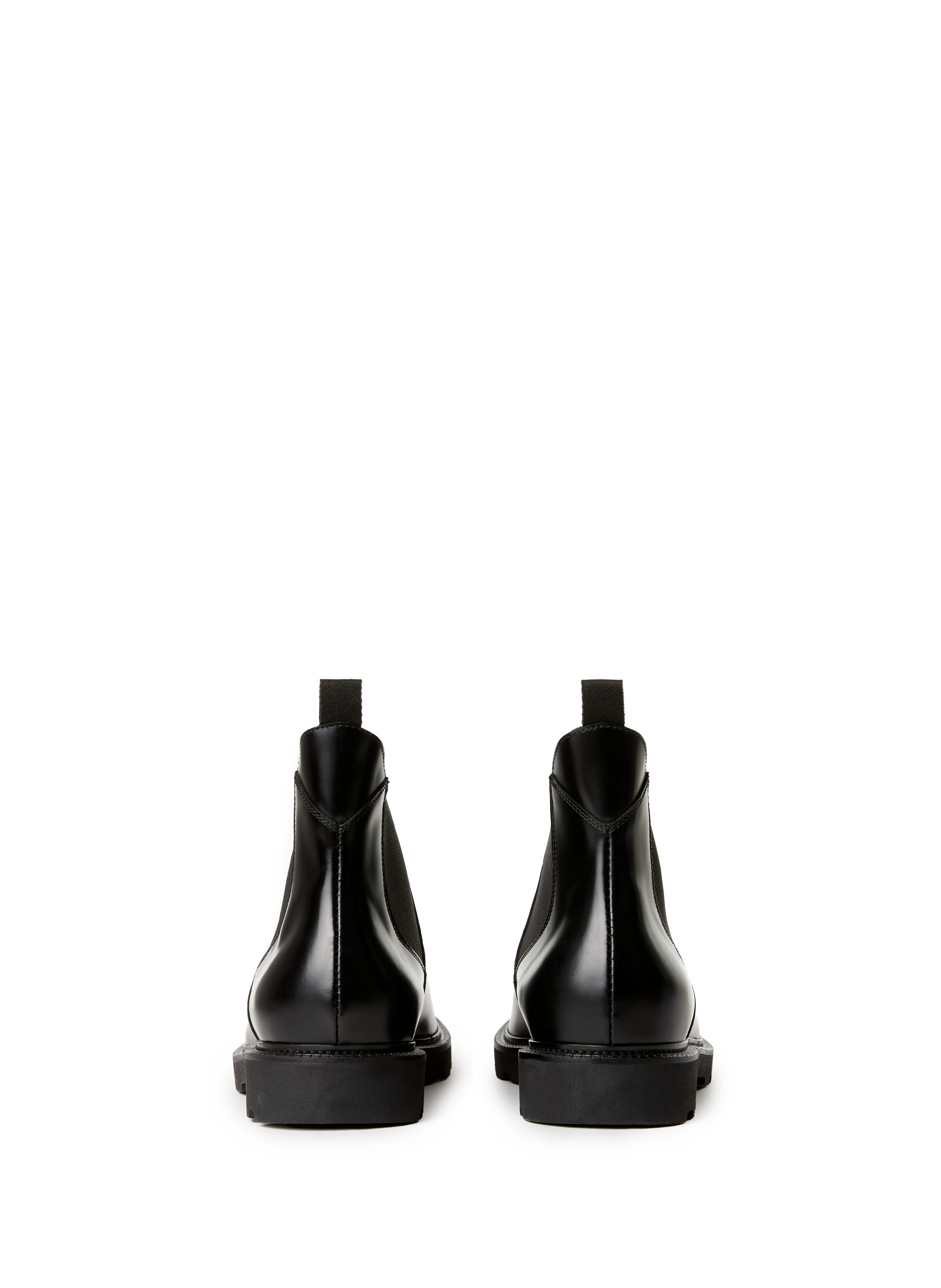 Ankle boots with silver tips SAISON 1865 Black