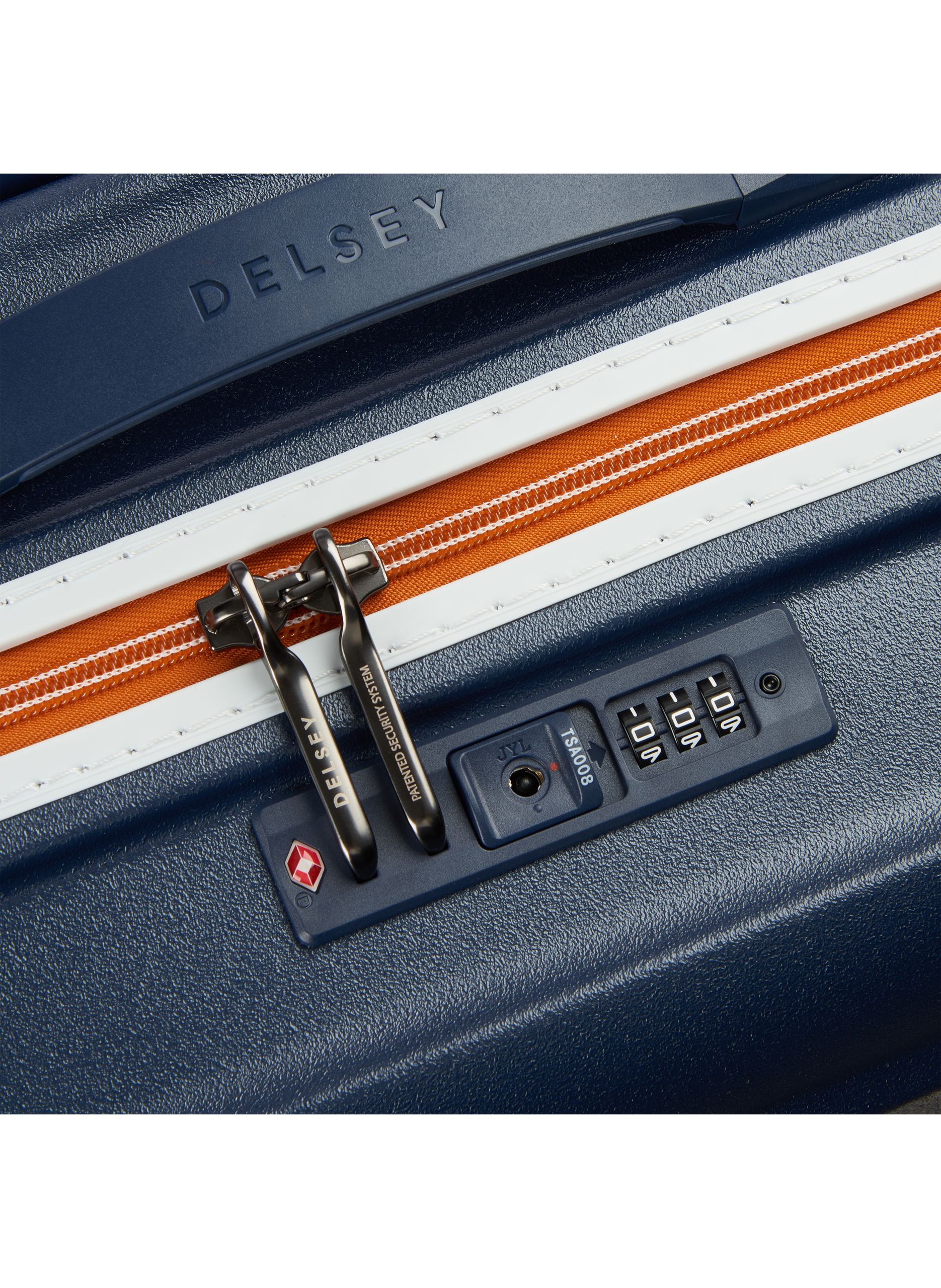 Valise cabine rigide taille s - turenne 2.0 - édition roland garros DELSEY PARIS Bleu