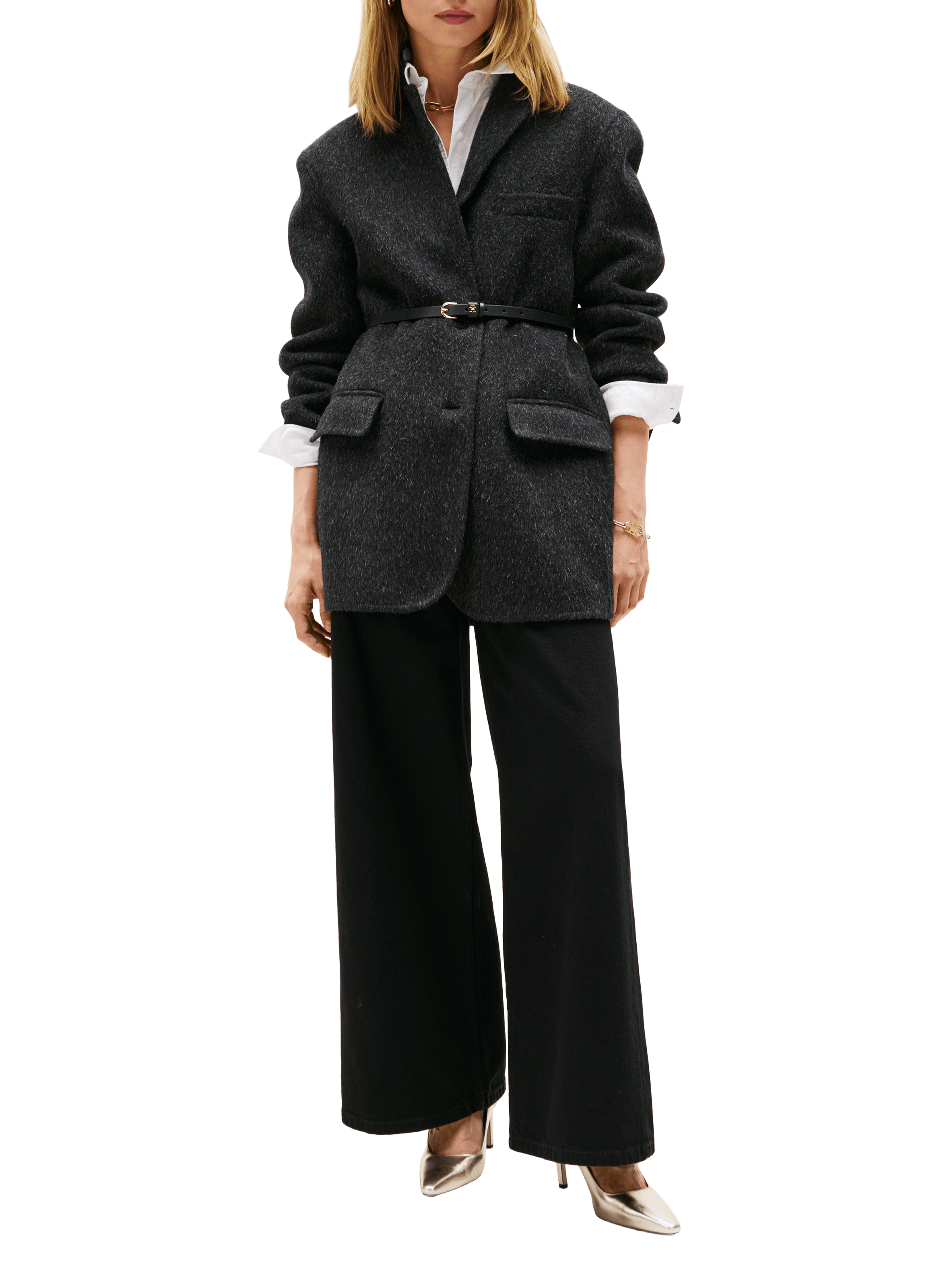 Camoscio leather Heels TOMMY HILFIGER Golden