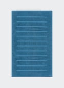 Tapis de bain en coton biologique  Bleu canard