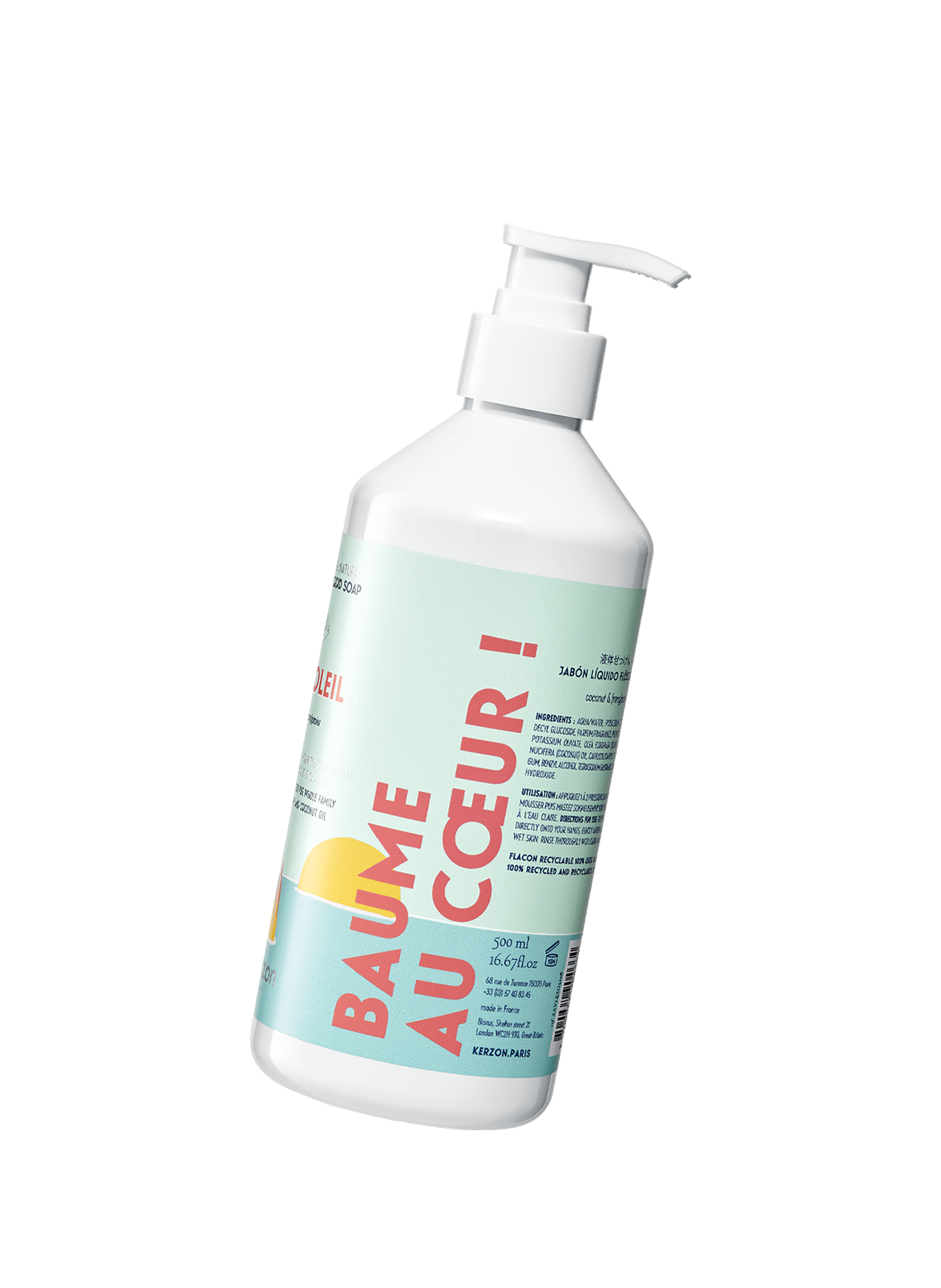 Liquid soap - The Sun KERZON No color