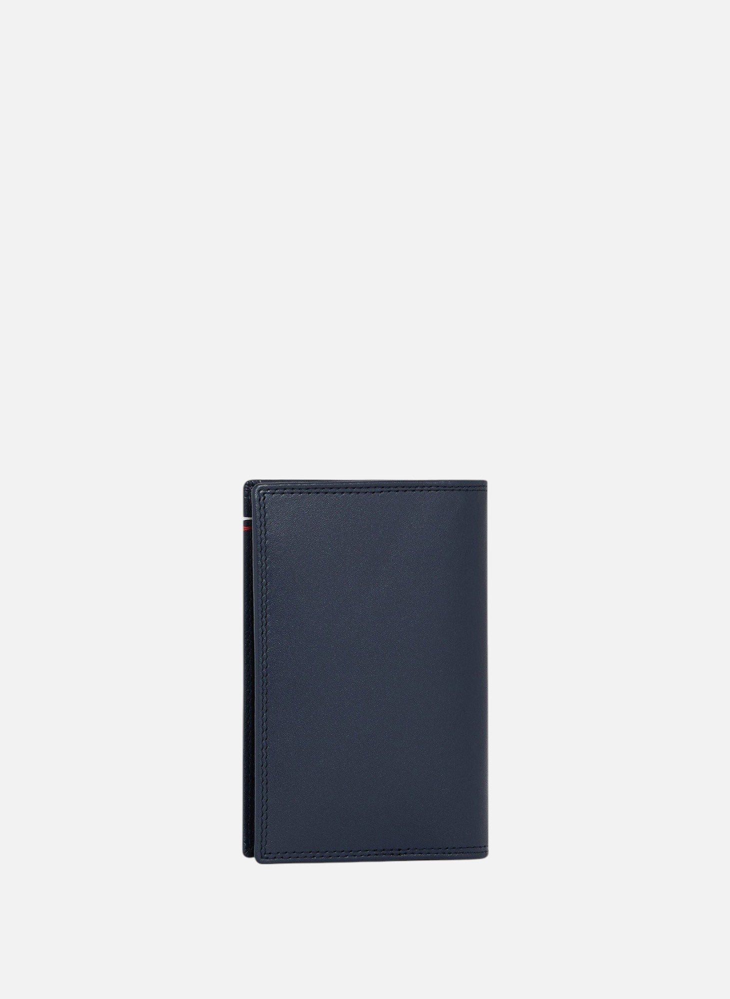 Porte passeport martin en cuir lisse LE TANNEUR Bleu