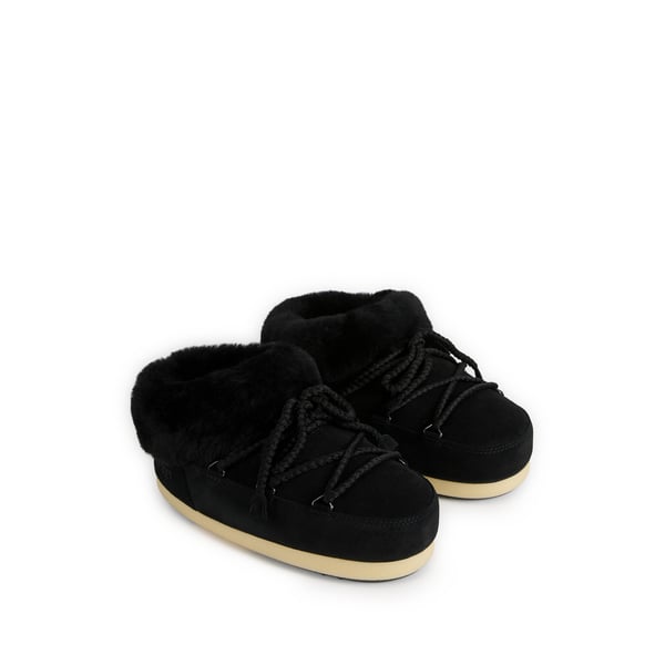 Moon Boot Mules à lacets en cuir