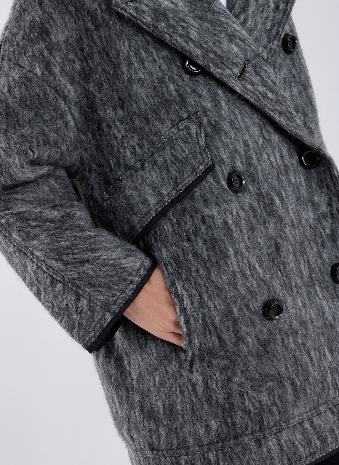 Manteau oversize col classique OOF WEAR Gris