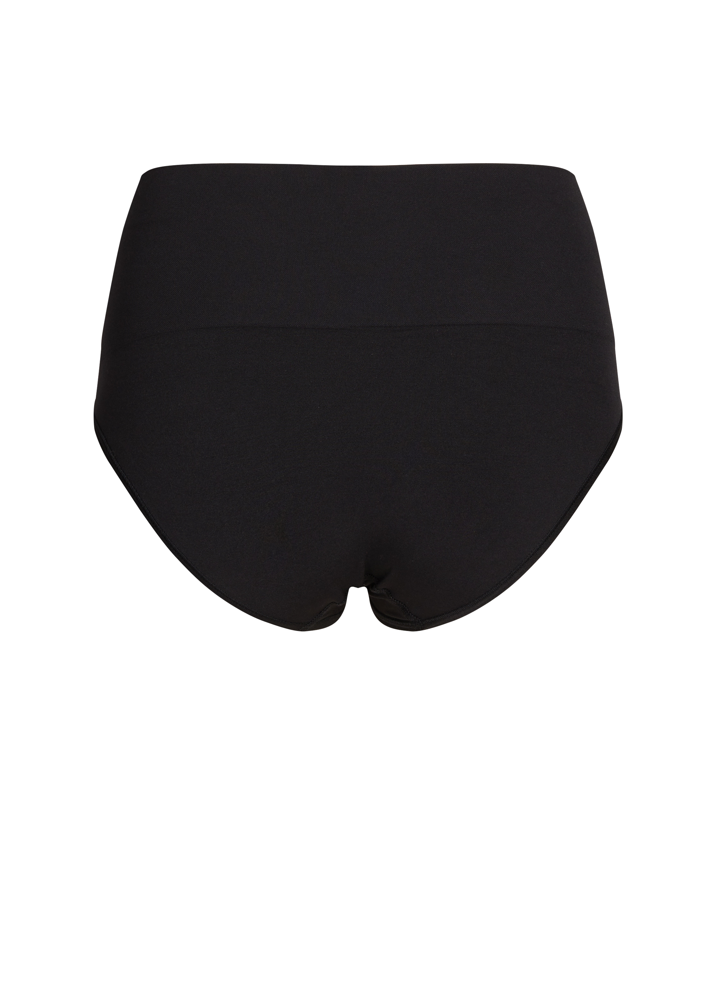 High-waisted solid color culottes TRIUMPH Black