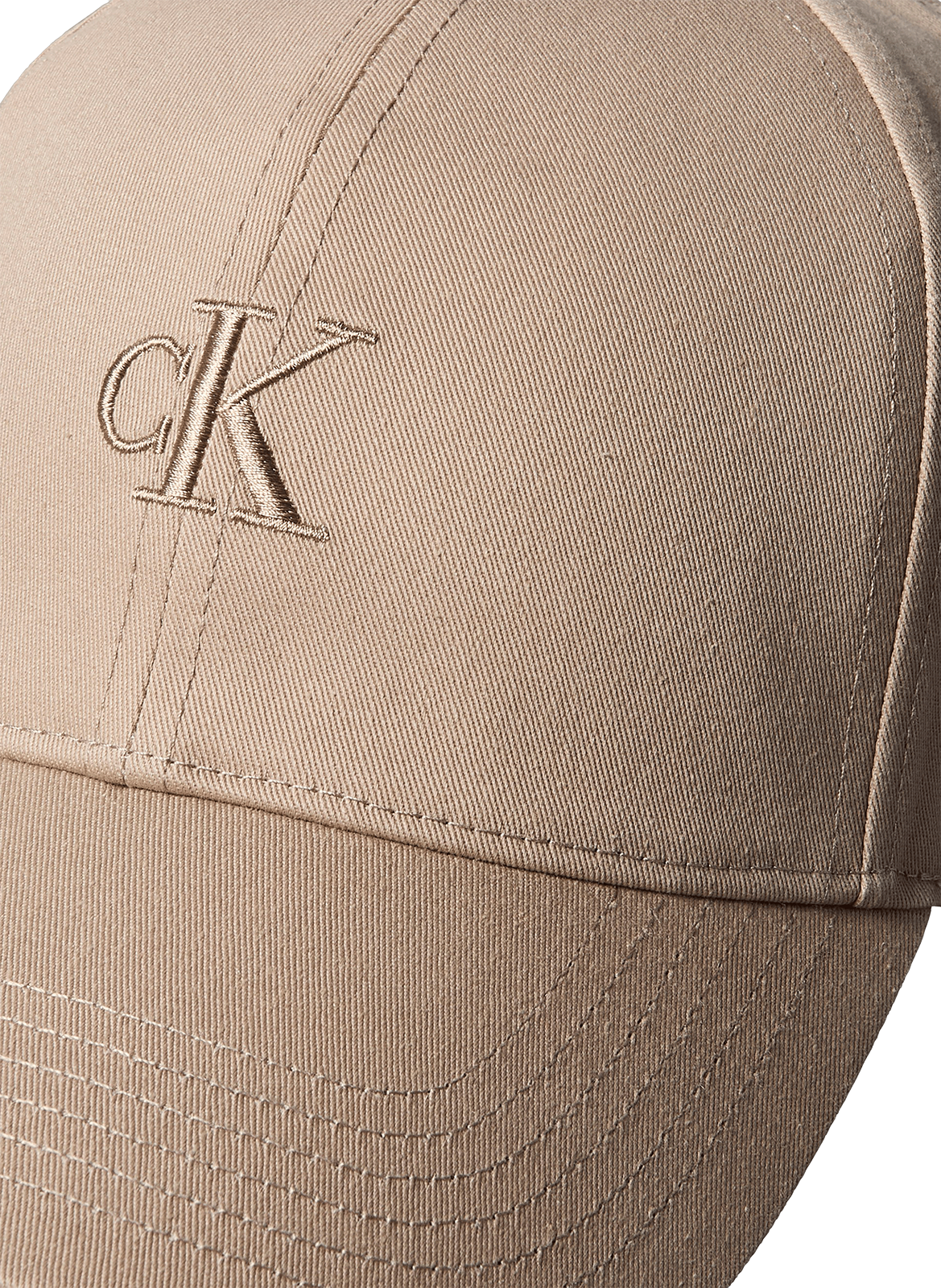 Casquette à logo Beige