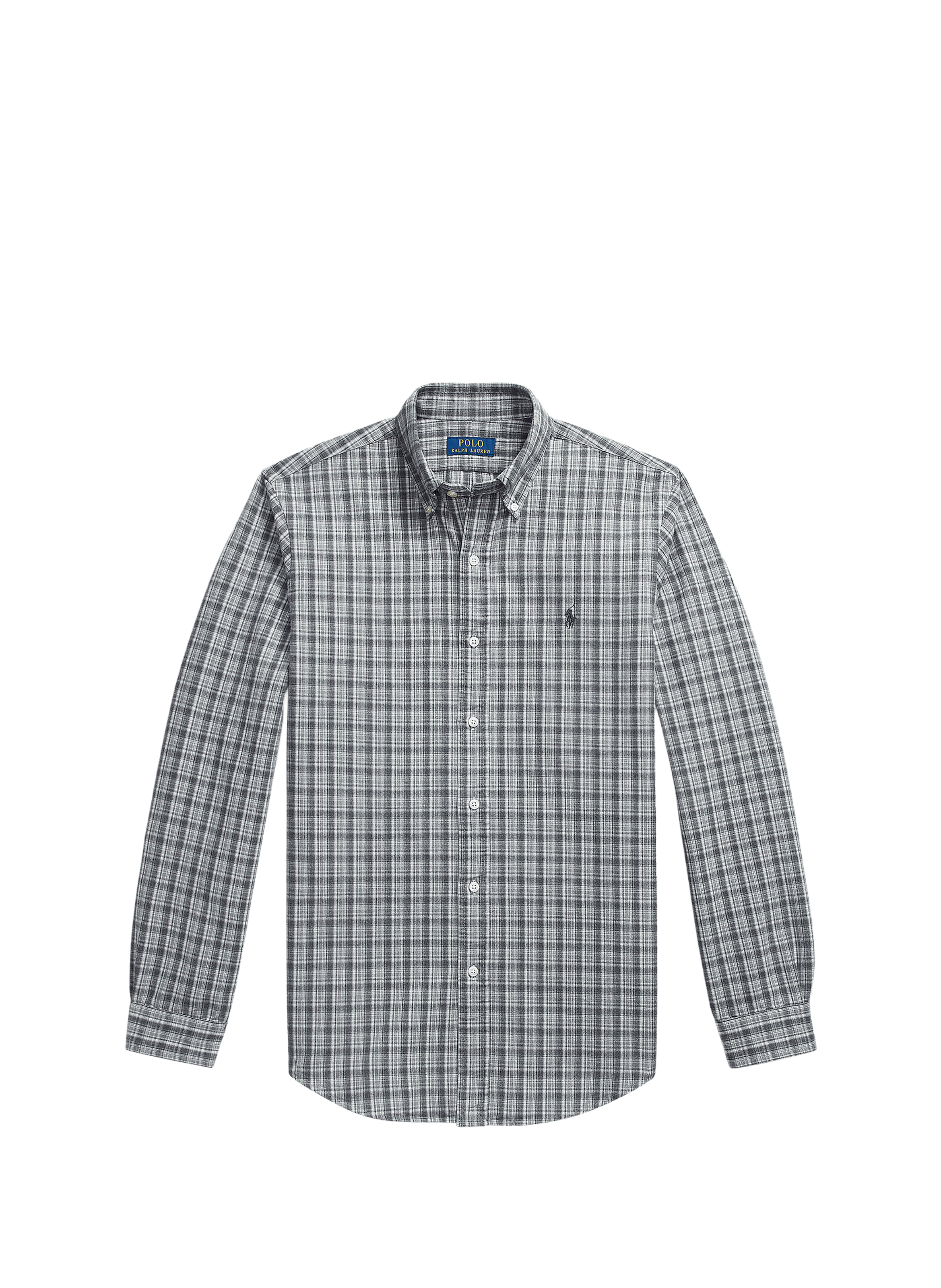 Chemise à carreaux en coton POLO RALPH LAUREN Gris
