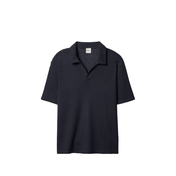 Calvin Polo droit manches courtes texturé