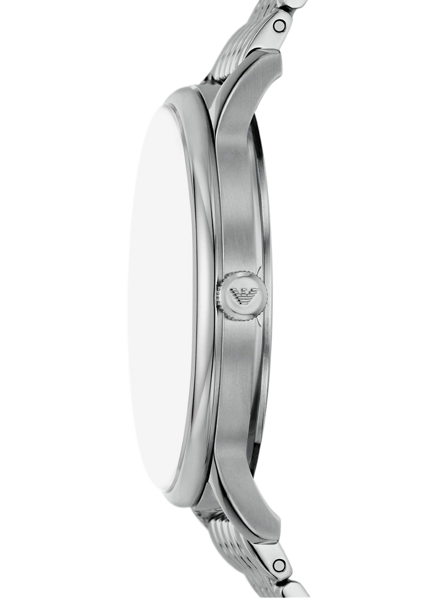 Montre quartz en acier inoxydable ARMANI MONTRES Bleu