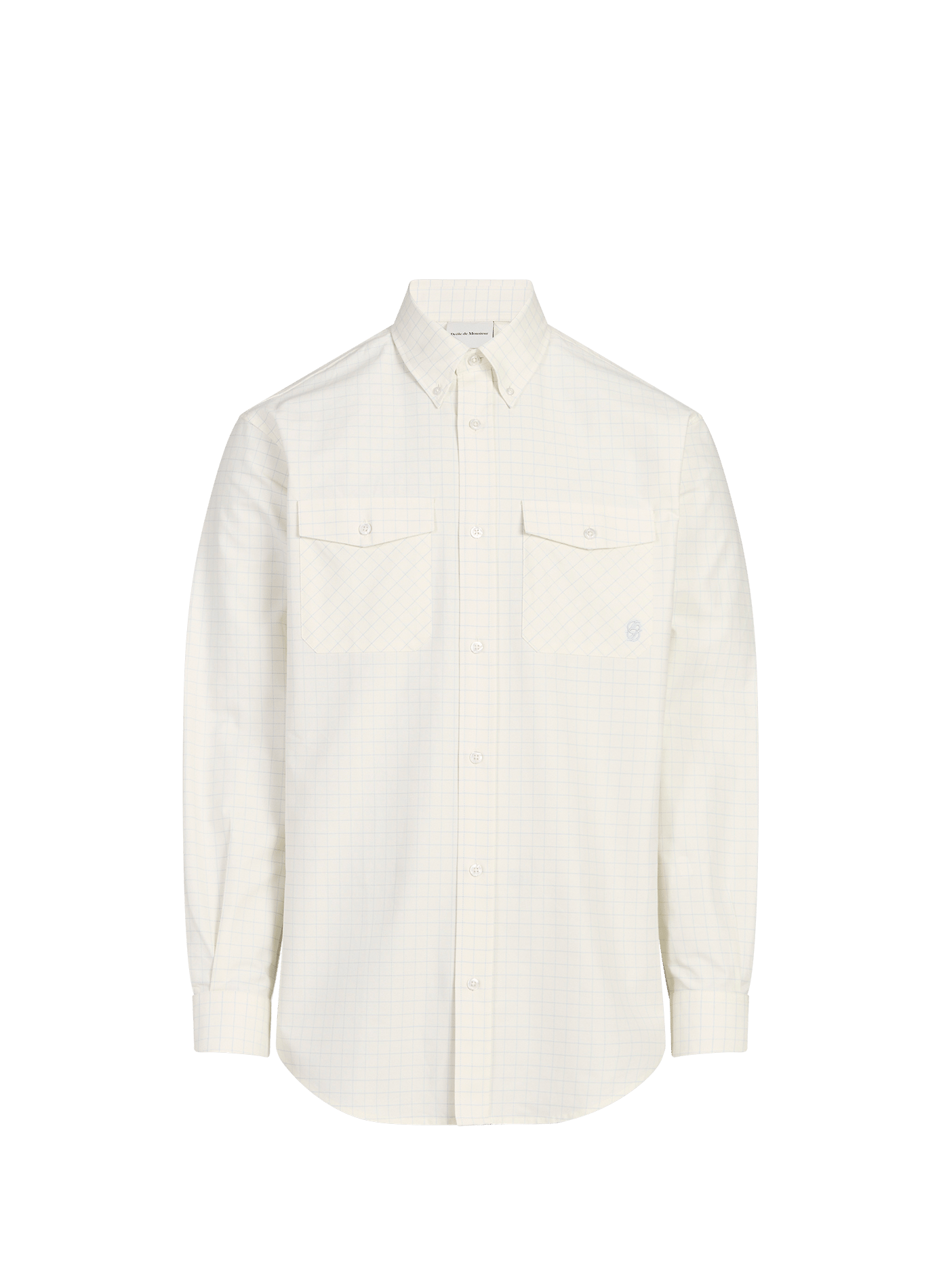 Check cotton Shirt DROLE DE MONSIEUR Blue