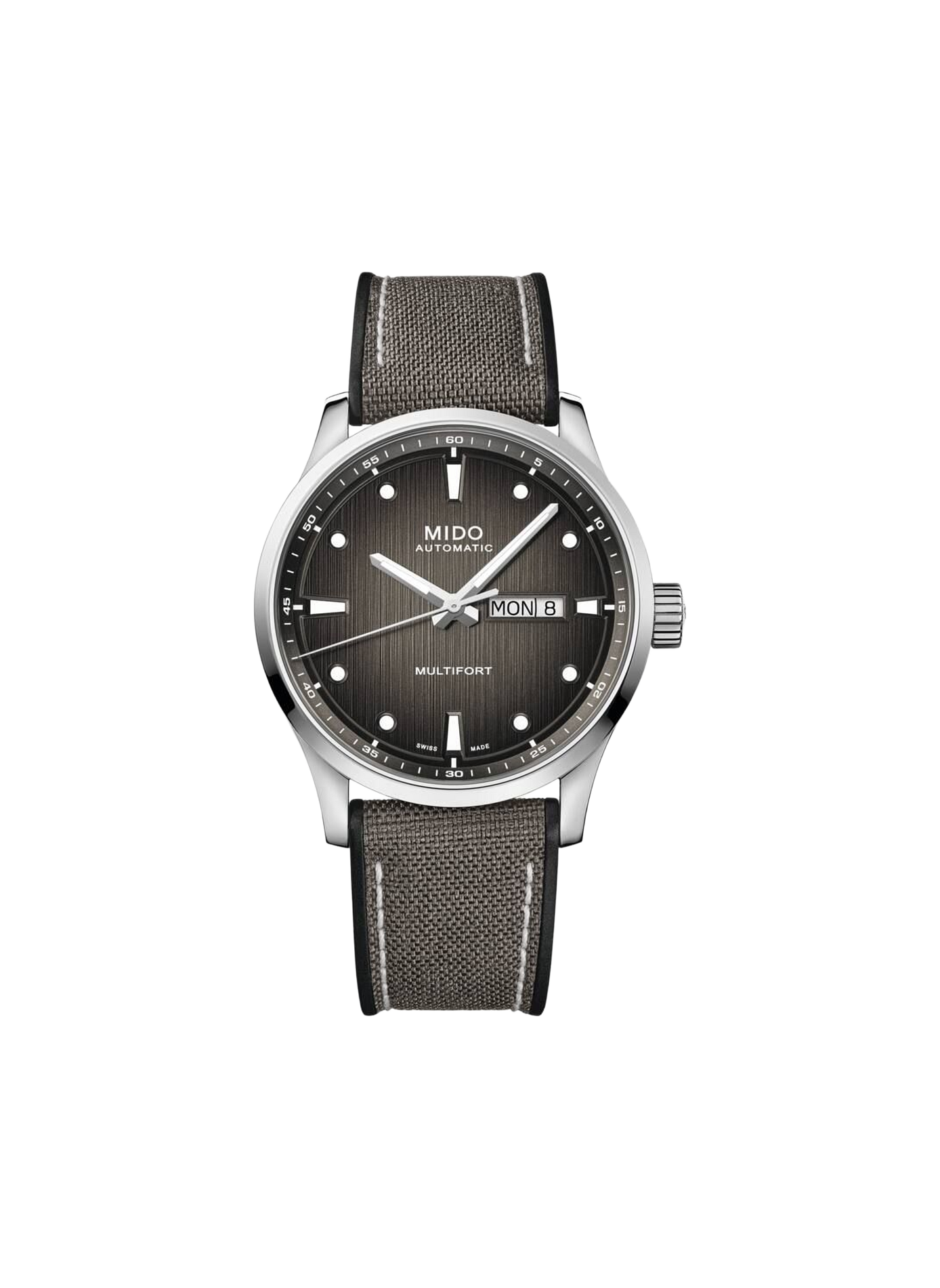 Montre Multifort M en acier inoxydable MIDO Gris