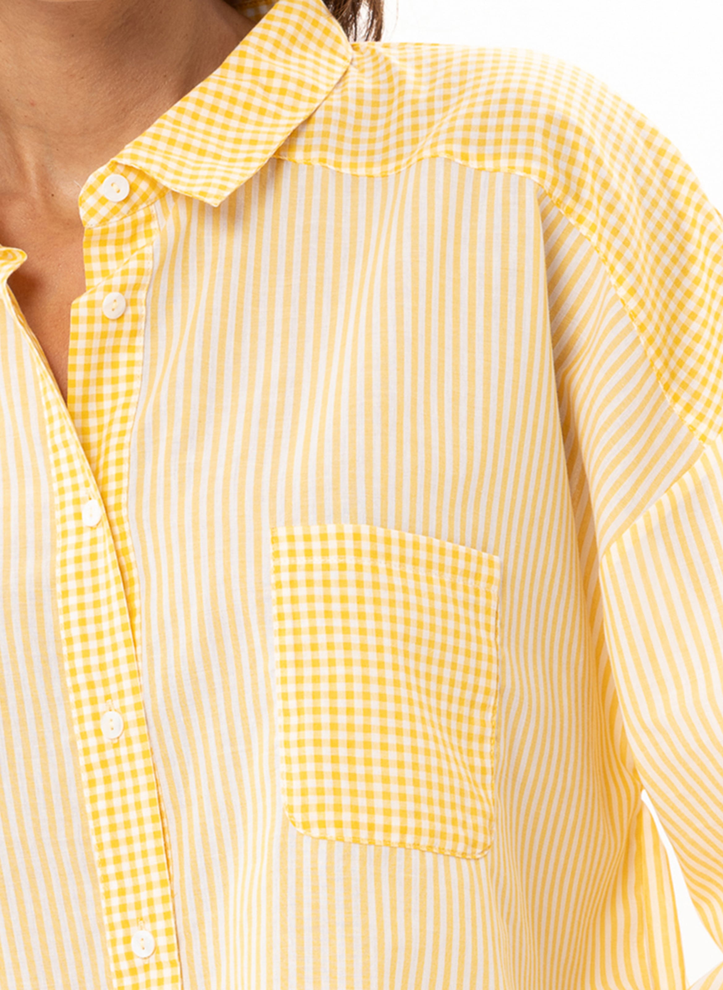 Pyjama boutonné en coton patio 206 LE CHAT Multicolore