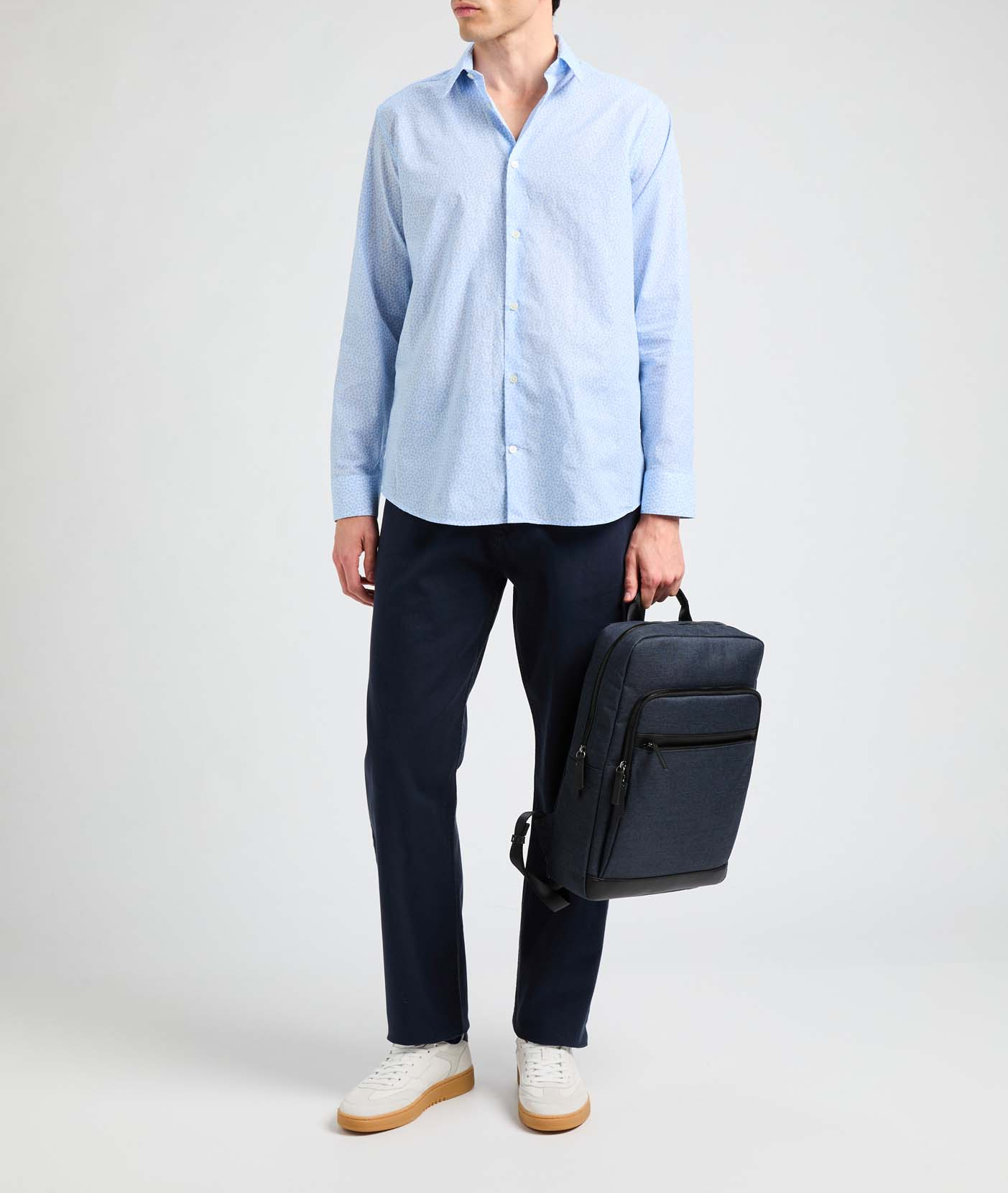 Floral-print shirt AU PRINTEMPS PARIS Blue