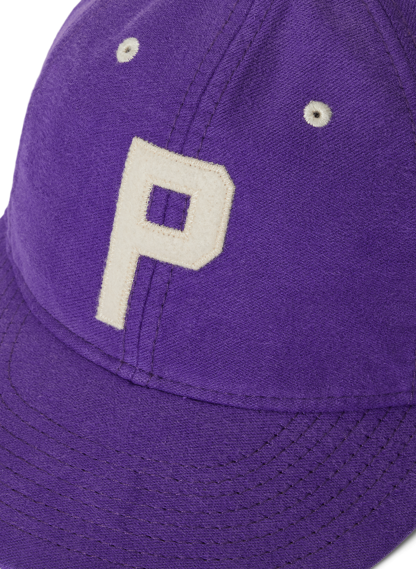 Casquette à logo en coton POLO RALPH LAUREN Violet