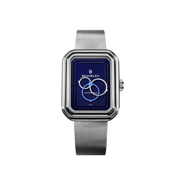 Montre automatique Ecce Figura Smalt en acier inoxydable Montre automatique Ecce Figura Smalt en acier inoxydable