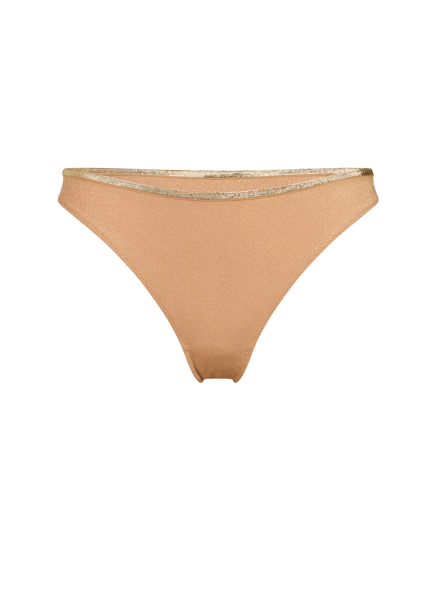 Shiny Georgia High-Cut Briefs LA NOUVELLE Golden