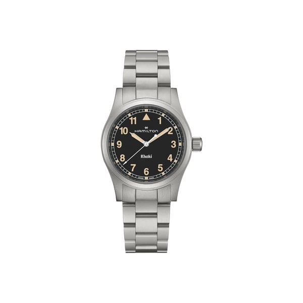 Montre quartz Khaki Field en acier inoxydable Montre quartz Khaki Field en acier inoxydable