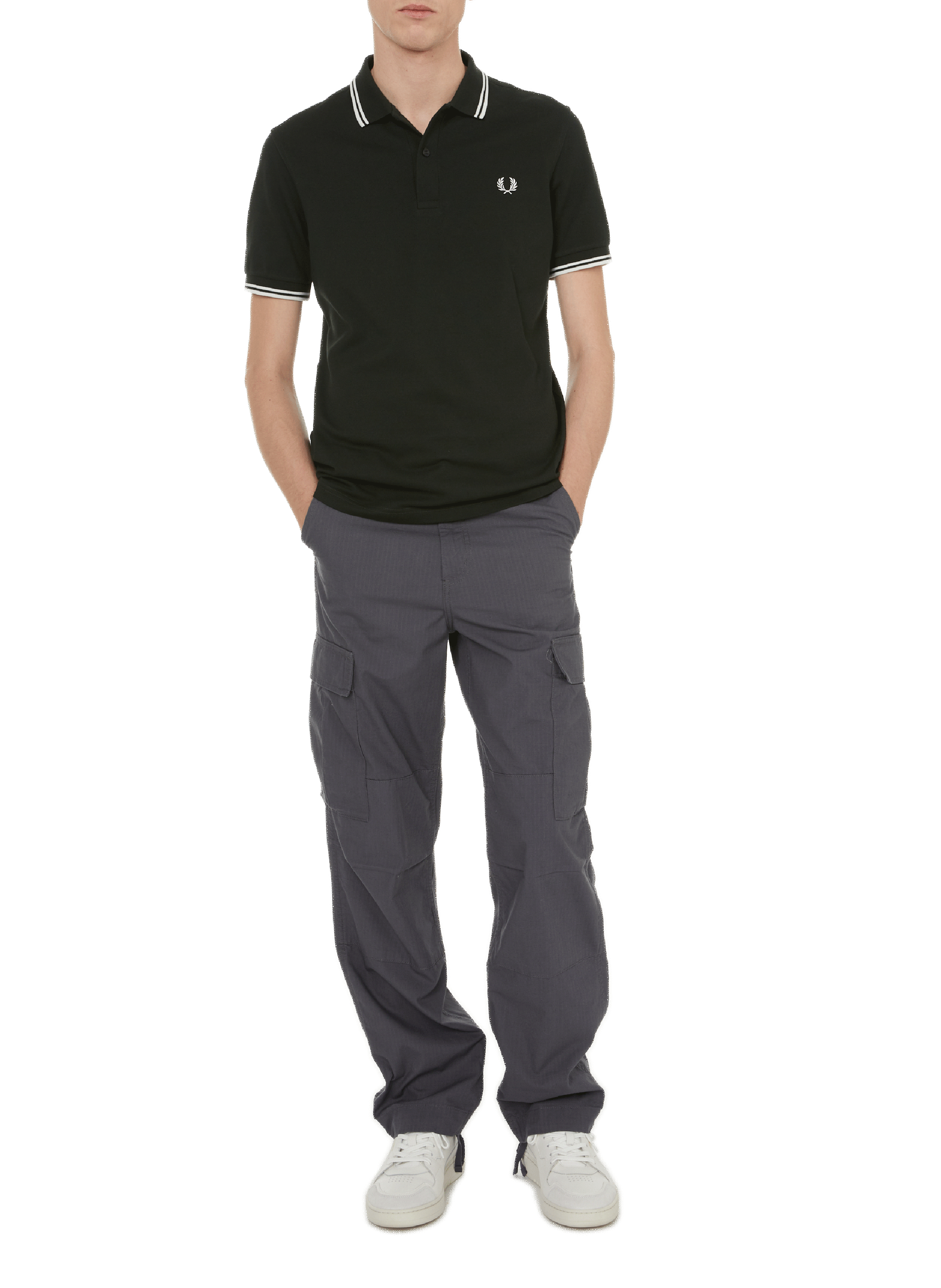 Cotton piqué polo shirt FRED PERRY Multicolour