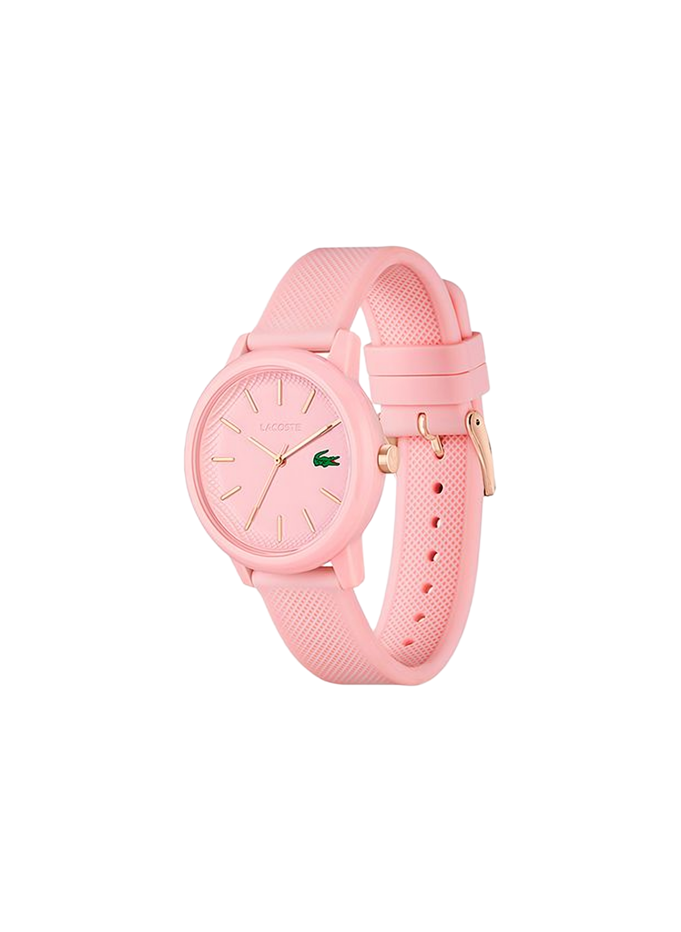 Quarz Uhr Lacoste.12.12 aus Harz LACOSTE MONTRES Rosa