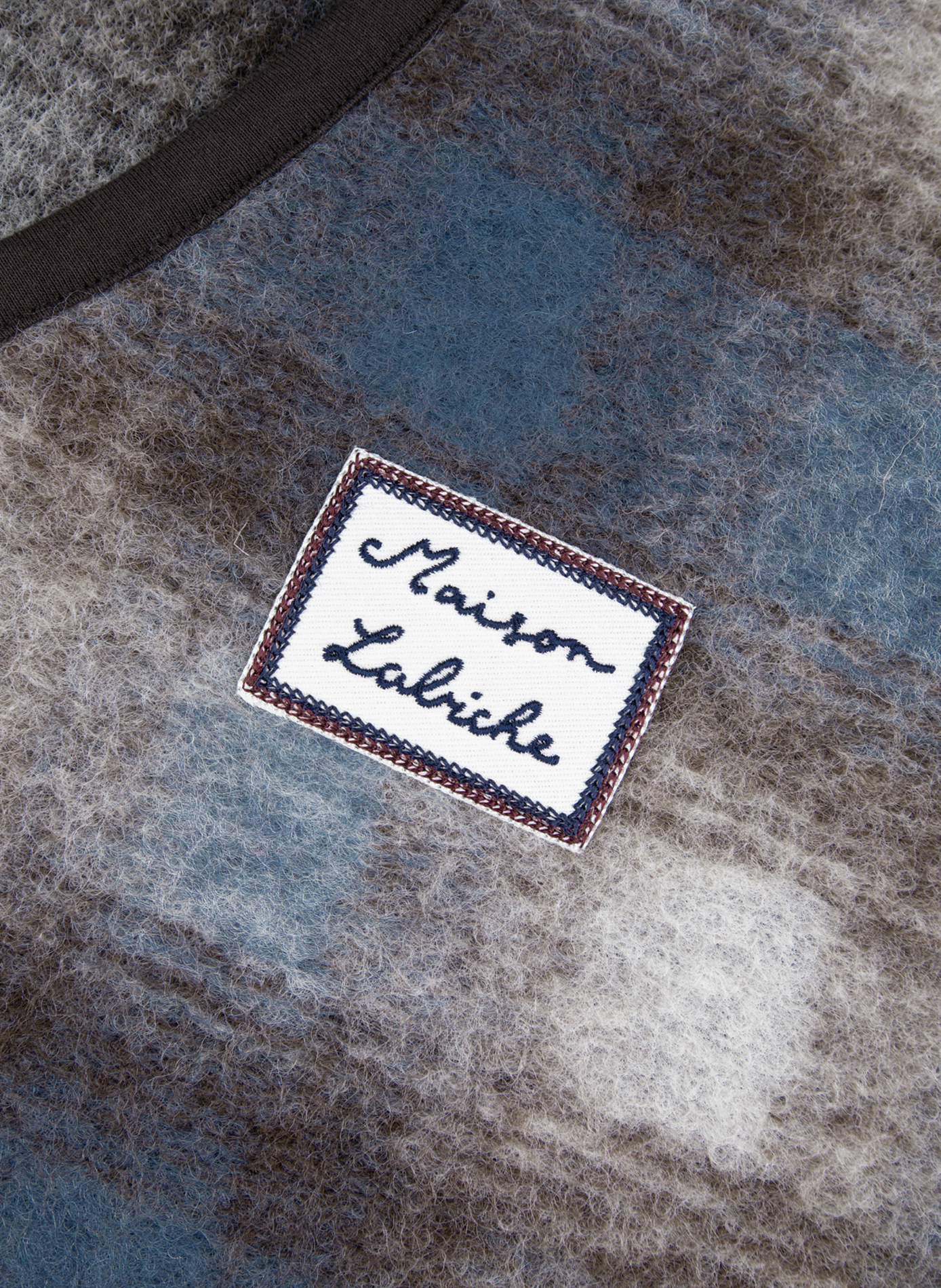 Fourcade sleeveless wool blend vest MAISON LABICHE Brown