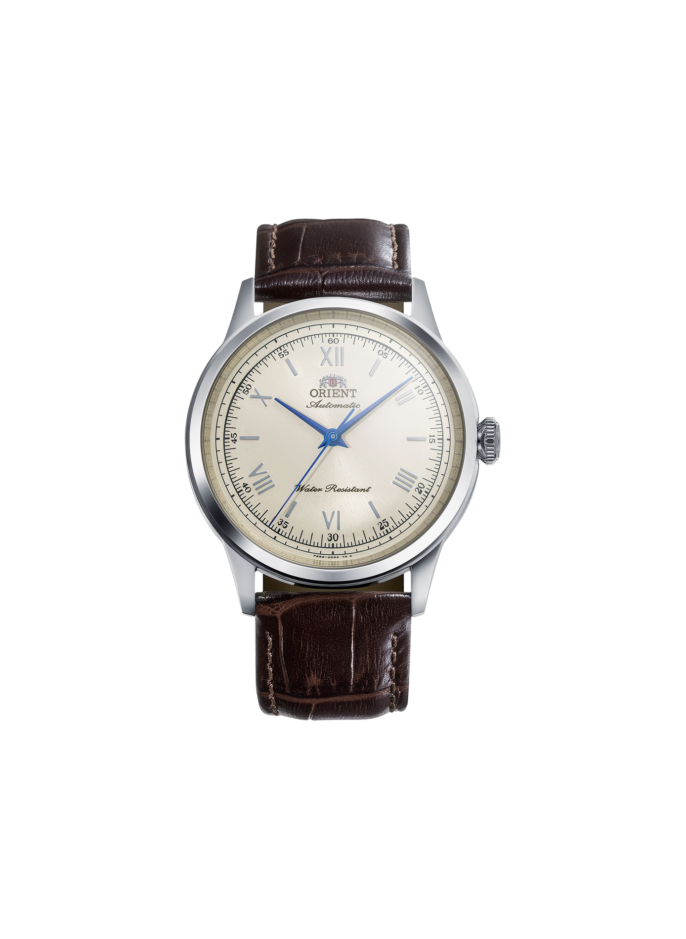 Automatische Bambino Uhr aus Leder ORIENT Weiss