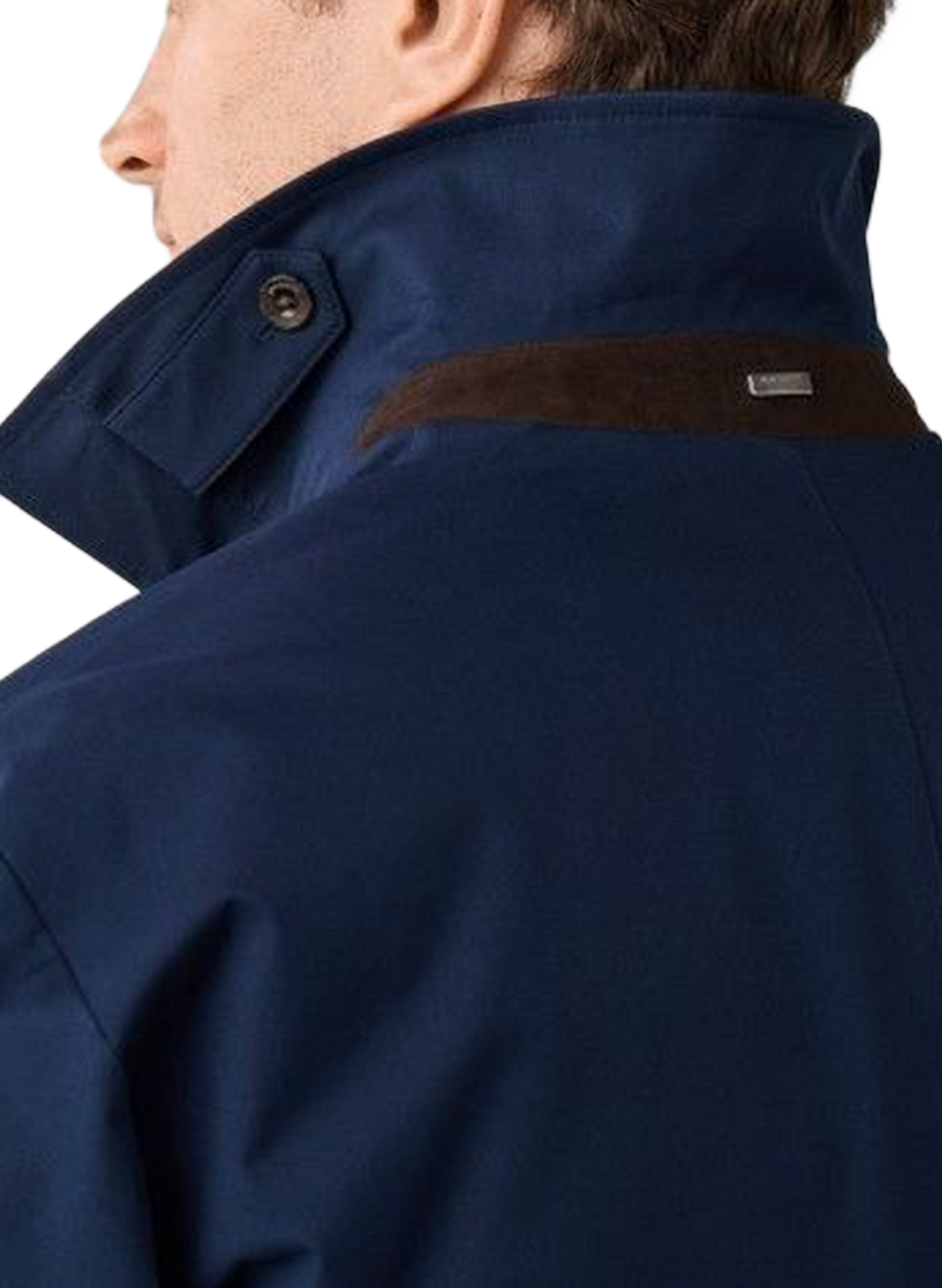 Gerader Parka mit Stehkragen HACKETT Blau