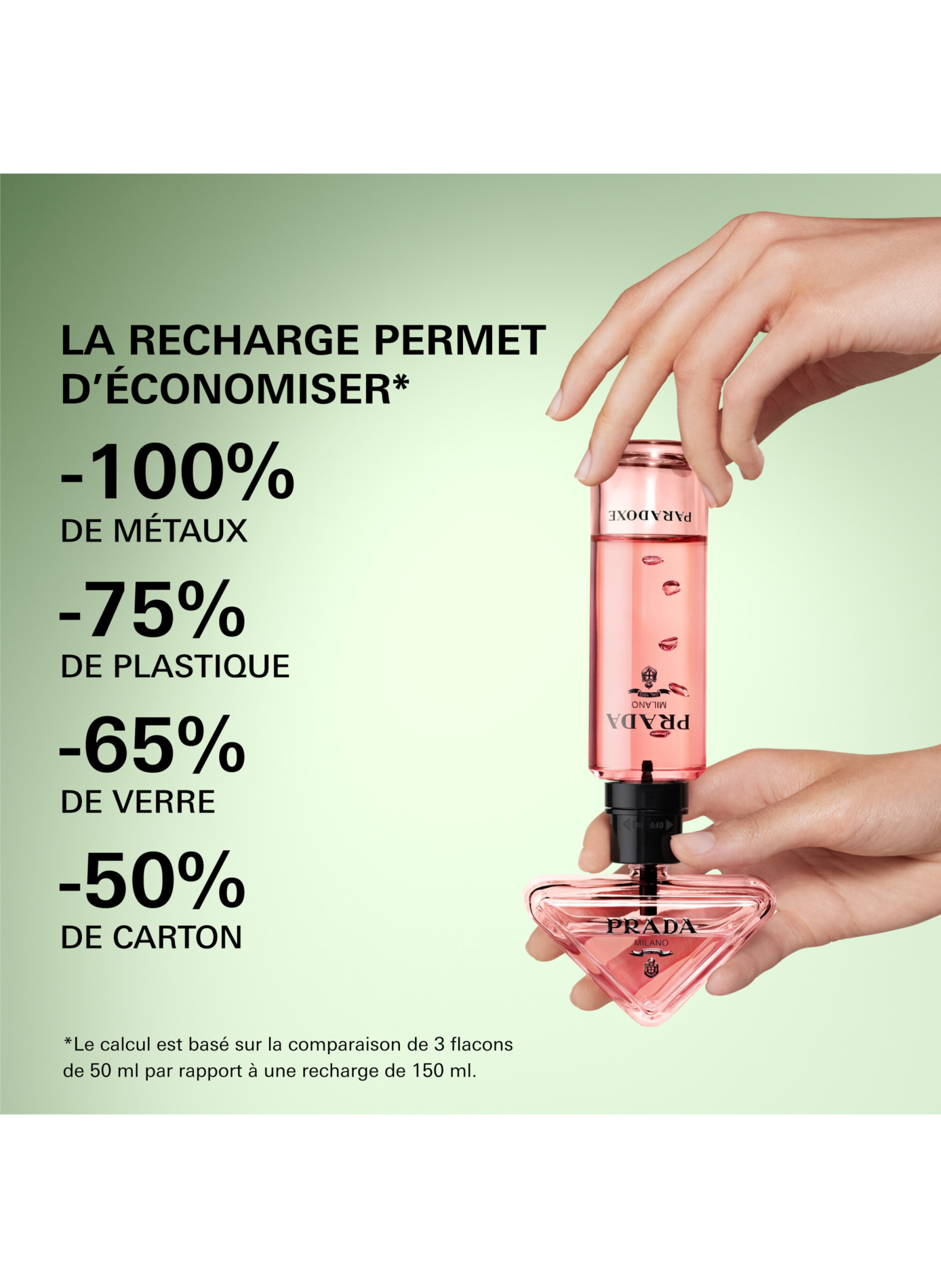 Paradox - Blumig-amber Eau de Parfum Nachfüllbar PRADA No color