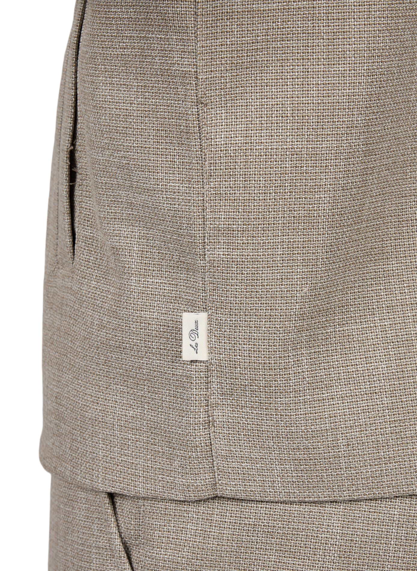 Straight tweed shirt jacket LES DEUX Beige